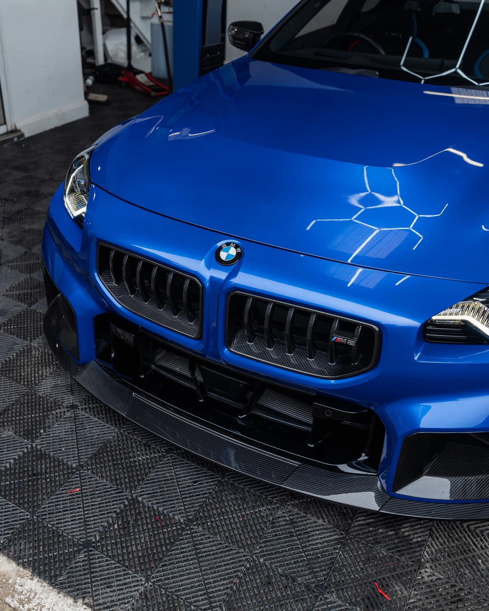 BMW M2 G87 Pre-Preg Carbon Fibre Front Grilles by Adro (2023+) - Image 10