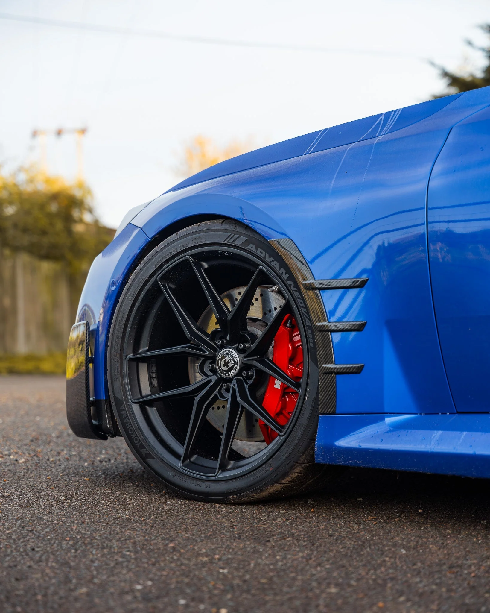 BMW M2 G87 Pre-Preg Carbon Fibre Front Side Fender Trim Spats by FORM (2023+) - Image 2