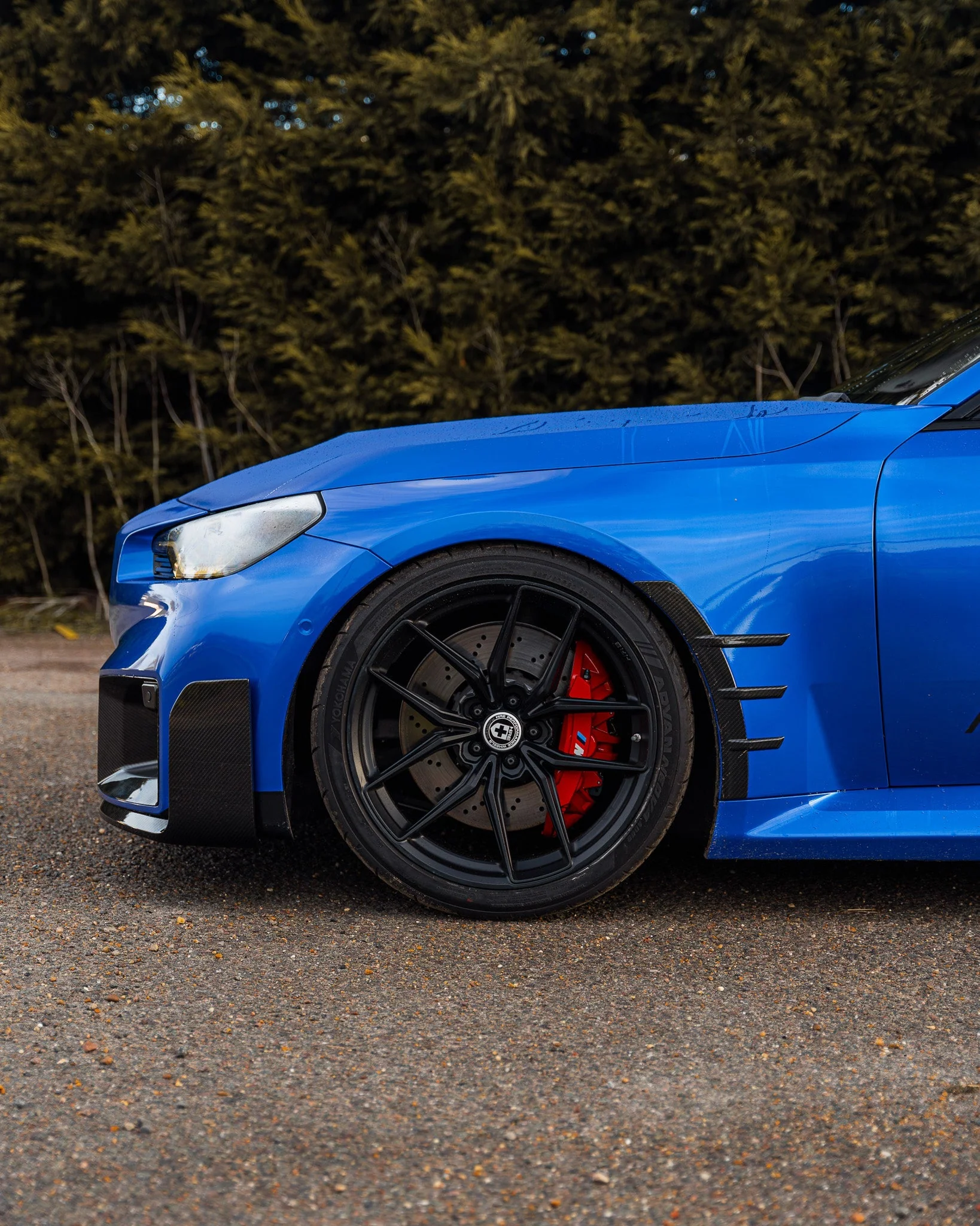 BMW M2 G87 Pre-Preg Carbon Fibre Front Side Fender Trim Spats by FORM (2023+) - Image 6