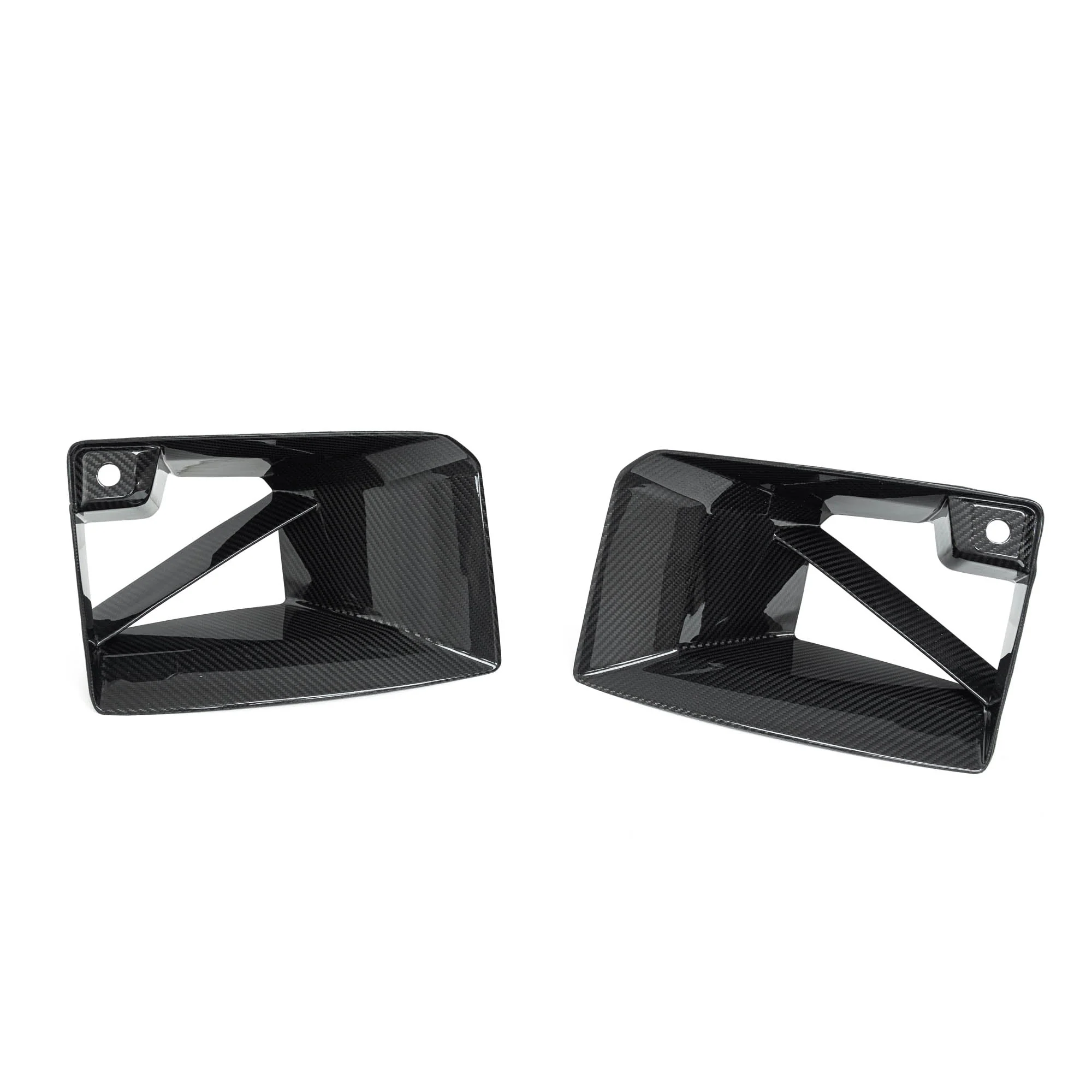 BMW M2 G87 Pre-Preg Carbon Fibre Front Ducts Inserts by FORM (2023+)