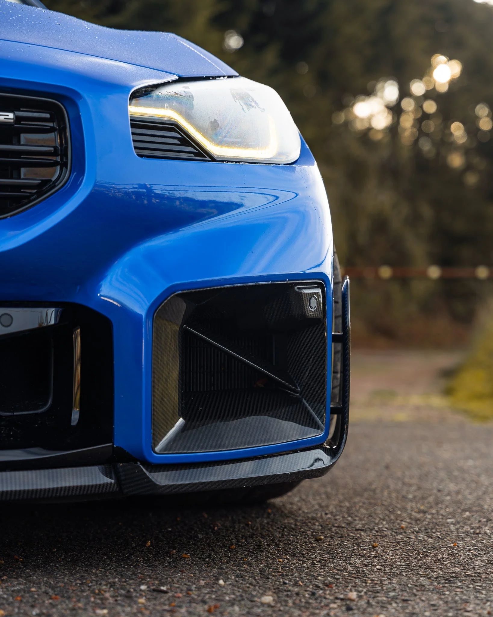 BMW M2 G87 Pre-Preg Carbon Fibre Front Ducts Inserts by FORM (2023+) - Image 2