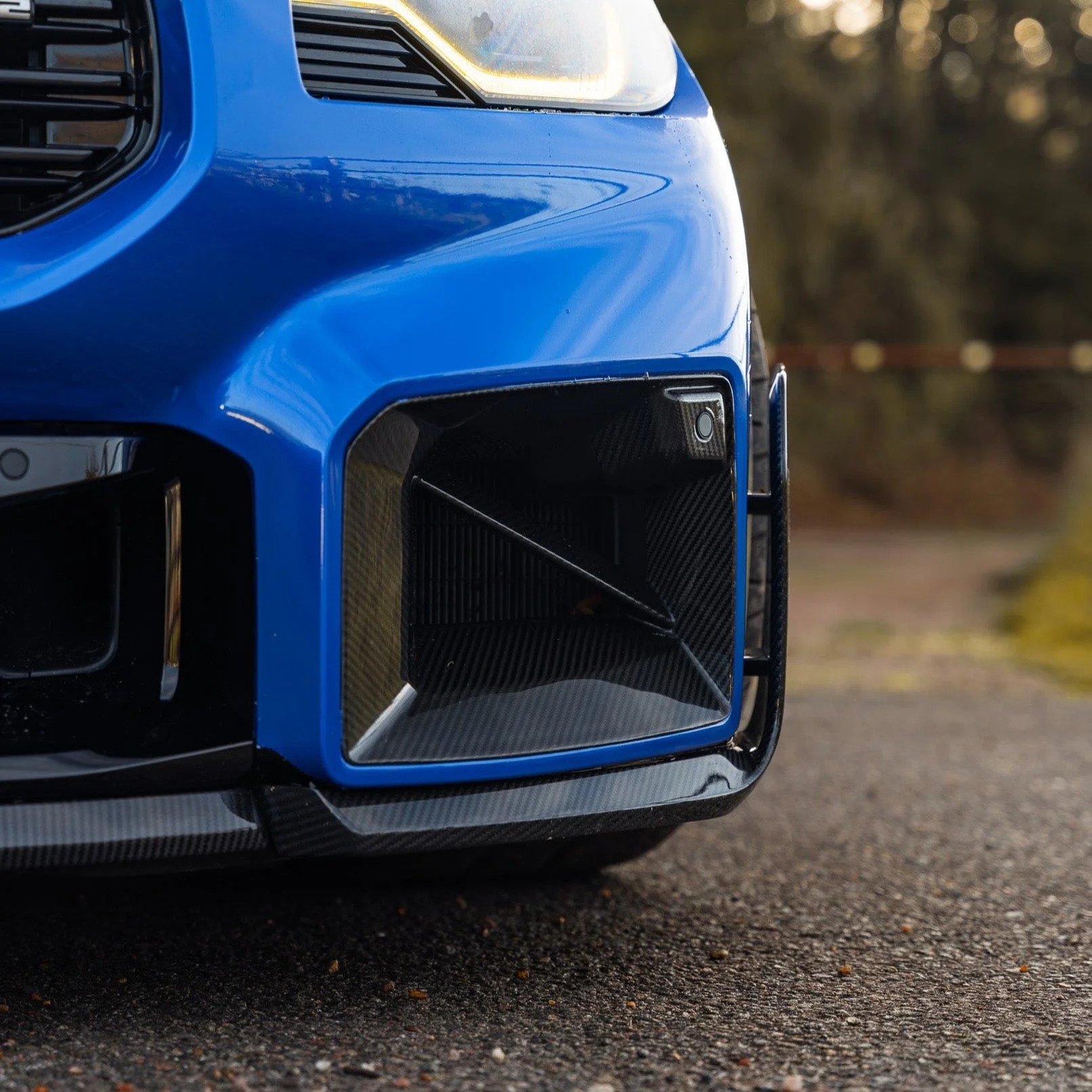 BMW M2 G87 Pre-Preg Carbon Fibre Performance Front Splitter by FORM (2023+) - Image 4