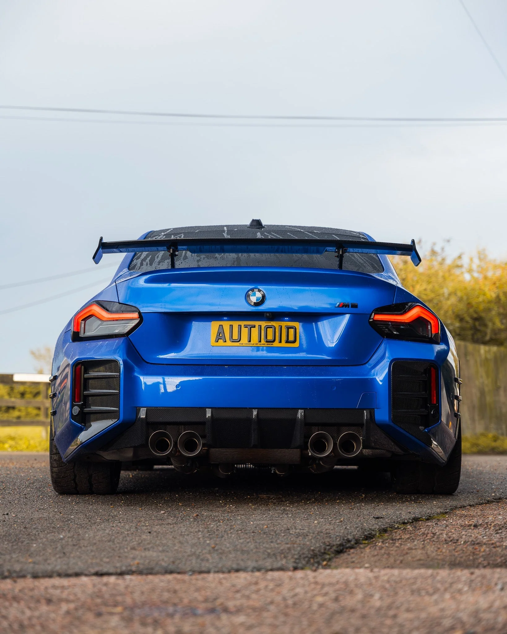 BMW M2 G87 Pre-Preg Carbon Fibre Rear Bumper Attachments by FORM (2023+) - Image 5