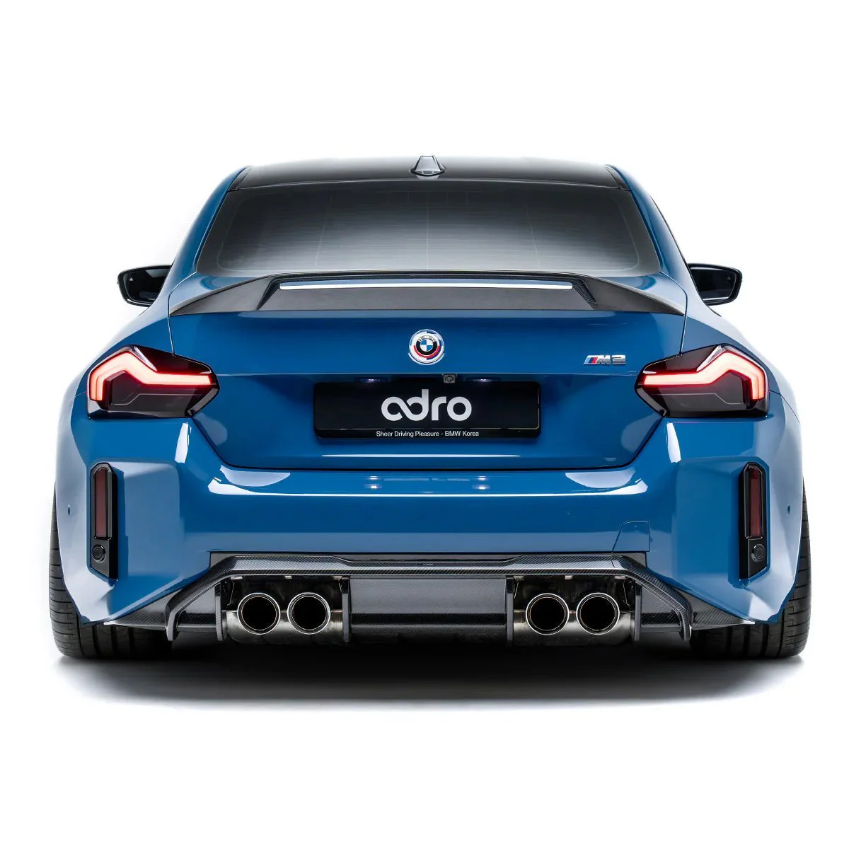 BMW M2 G87 Pre-Preg Carbon Fibre Rear Diffuser V2 by Adro (2023+) - Image 2