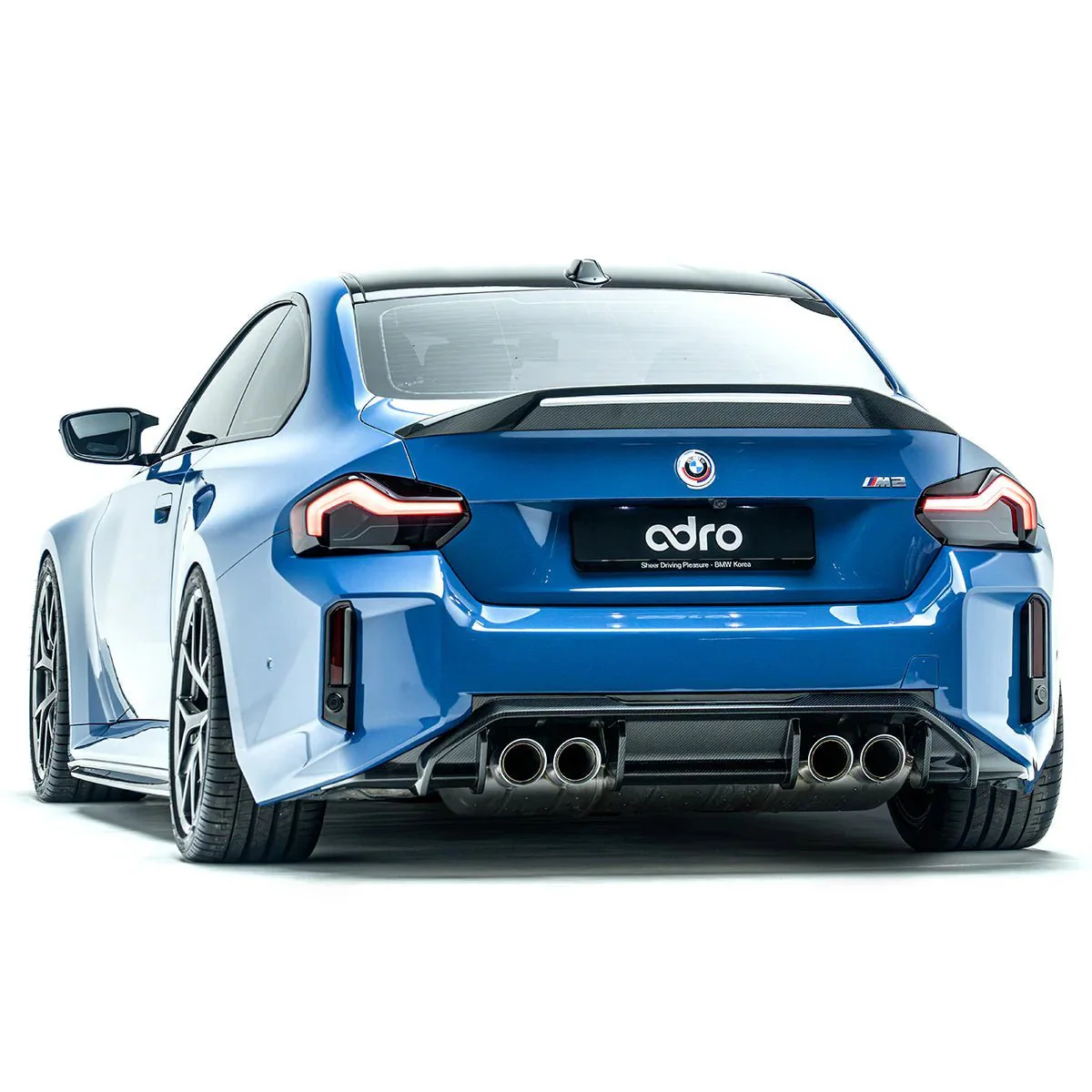BMW M2 G87 Pre-Preg Carbon Fibre Rear Diffuser V2 by Adro (2023+) - Image 3