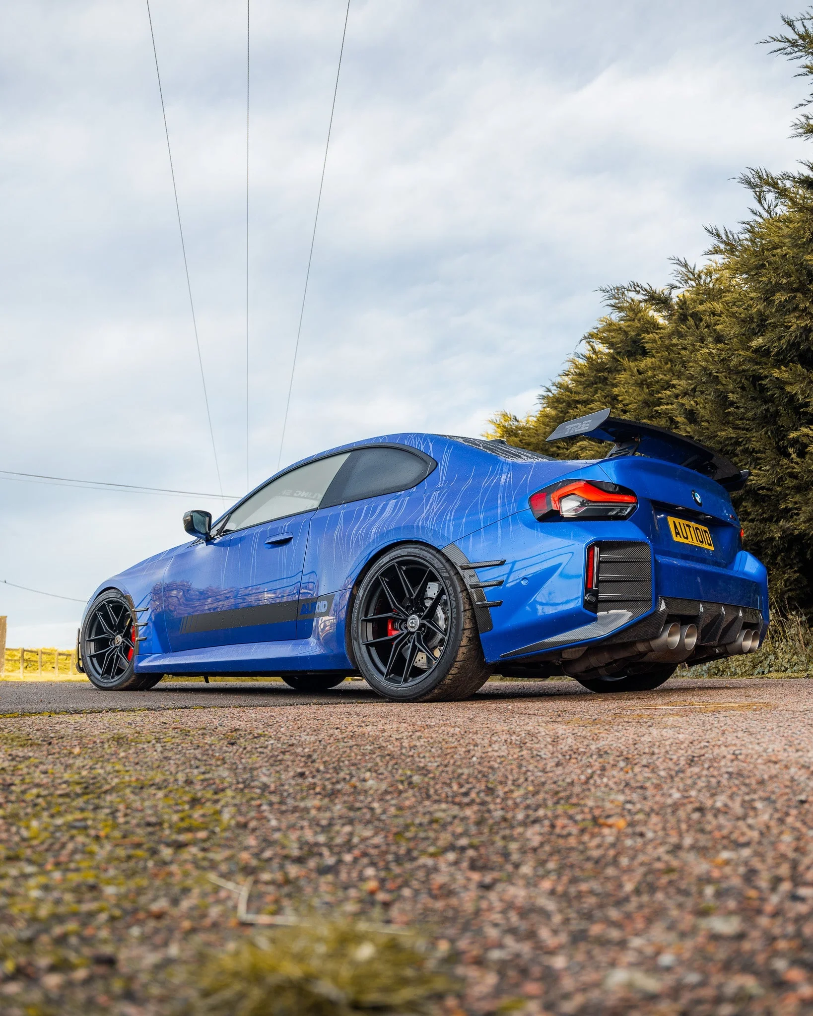 BMW M2 G87 Pre-Preg Carbon Fibre Rear Side Fender Trim Spats by FORM (2023+) - Image 5