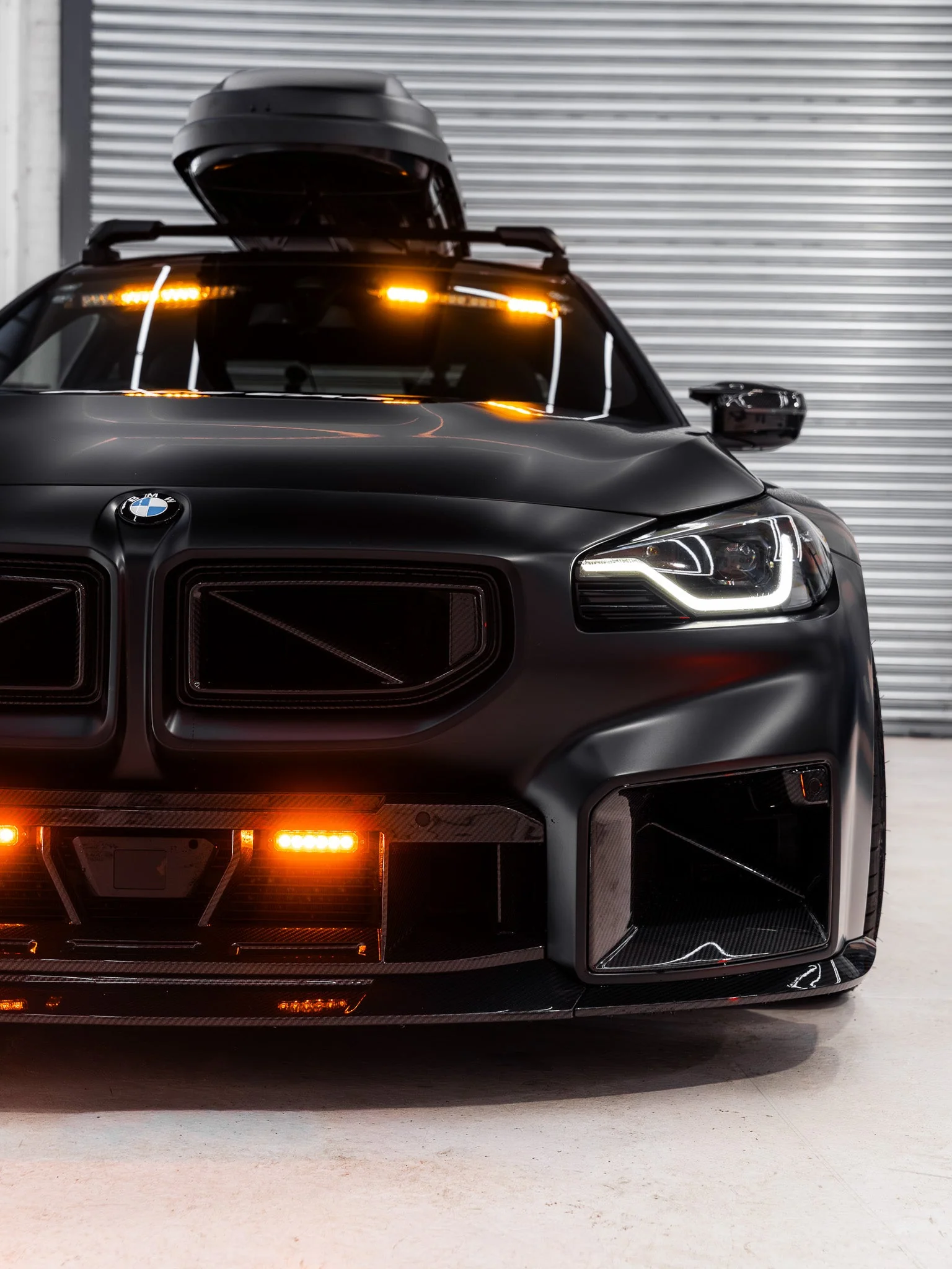 BMW M2 G87 Pre-Preg Carbon Fibre TR87 Front Bumper Centre Trim by TREVORA (2023+) - Image 11