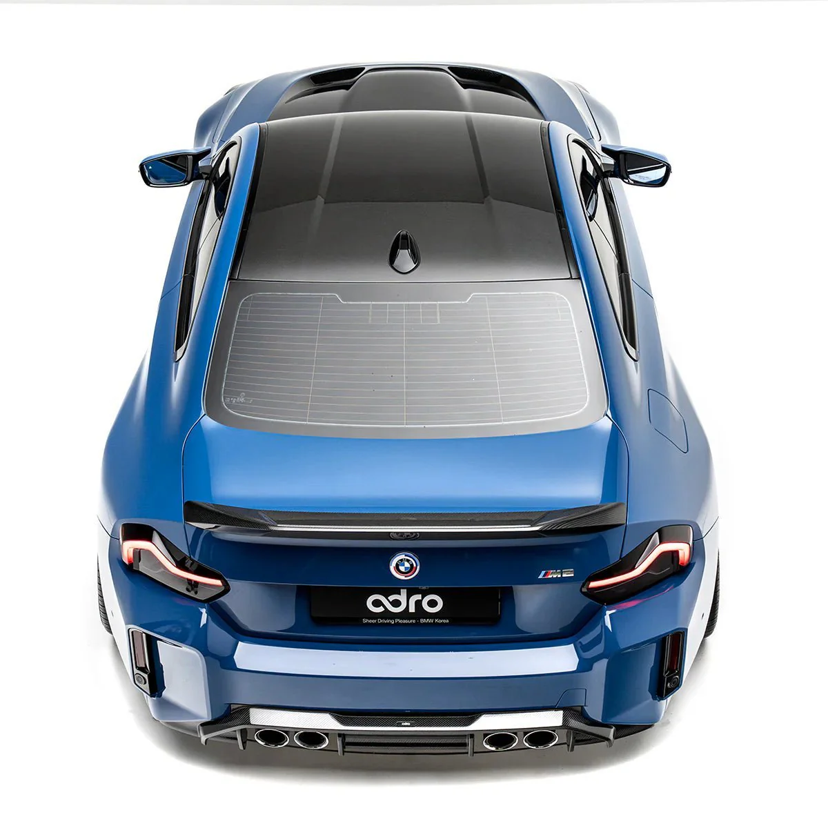BMW M2 G87 & 2 Series G42 Pre-Preg Duckbill Carbon Fibre Rear Spoiler by Adro (2023+) - Image 5