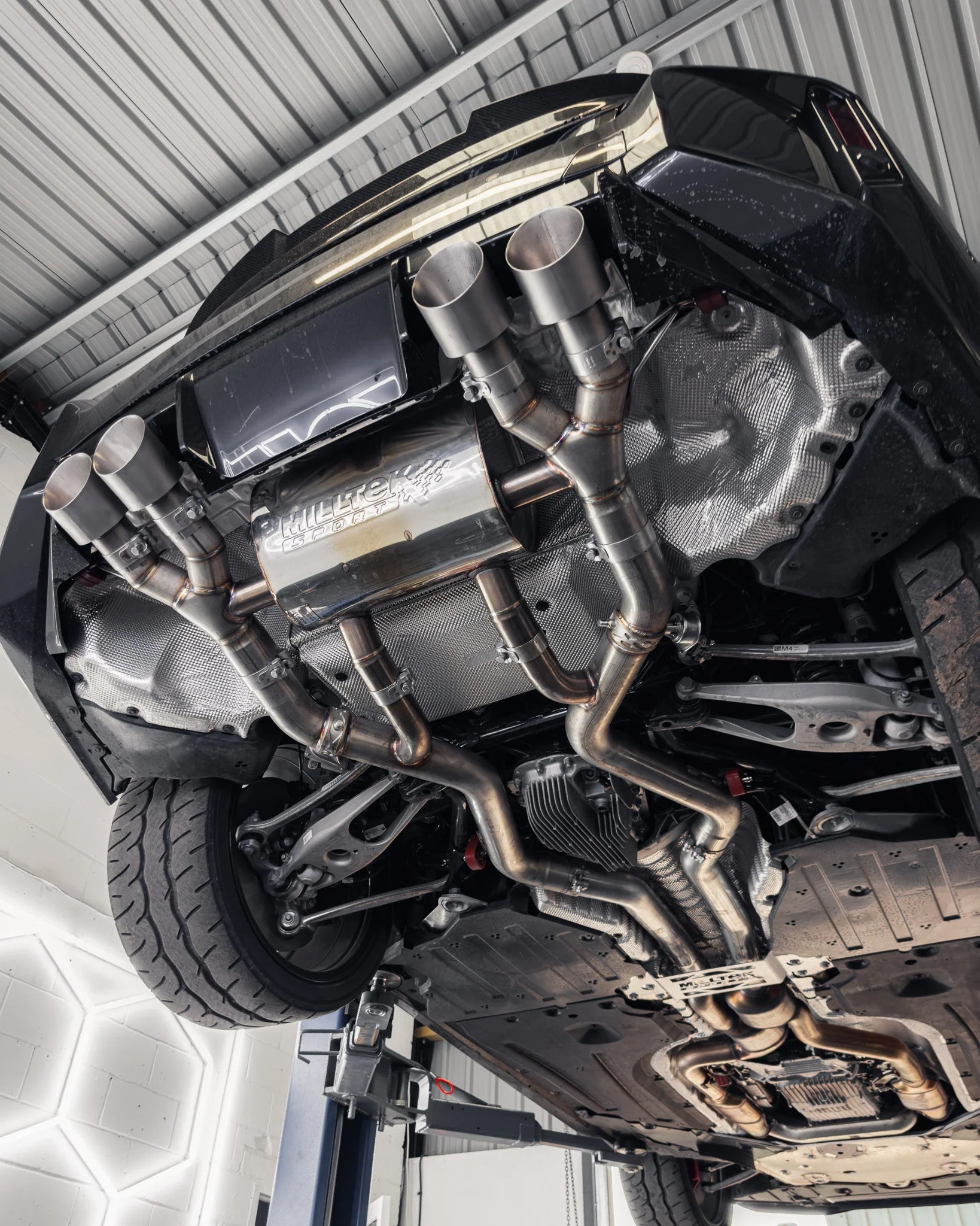 BMW M2 G87 S58 (OPF/GPF) Exhaust System by Milltek Sport (2023+) - Image 2