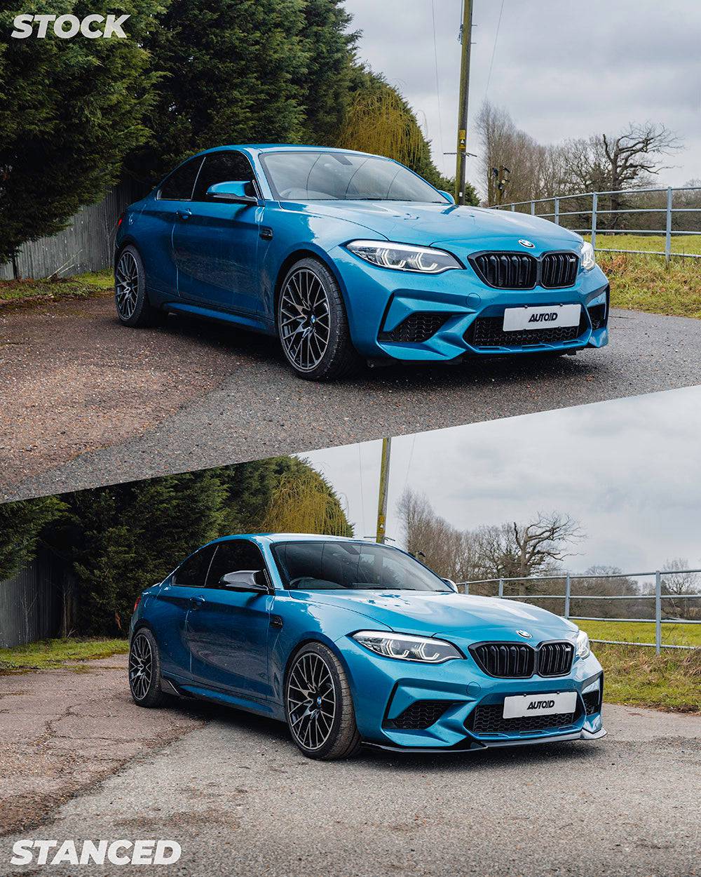 BMW M2 & M2 Competition F87 OEM+ Stance Kit with Springs & Spacers (2015-2021) - Image 2