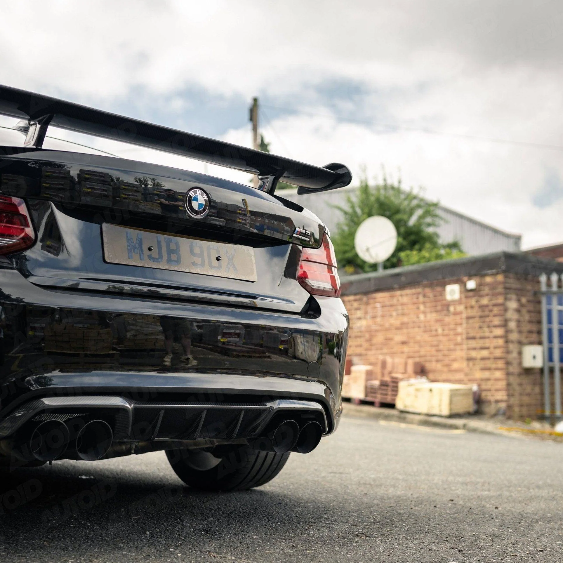 BMW M2 & M2 Competition F87 Pre-preg Carbon Fibre Performance Rear Diffuser Pro by FORM (2015-2021) - Image 4