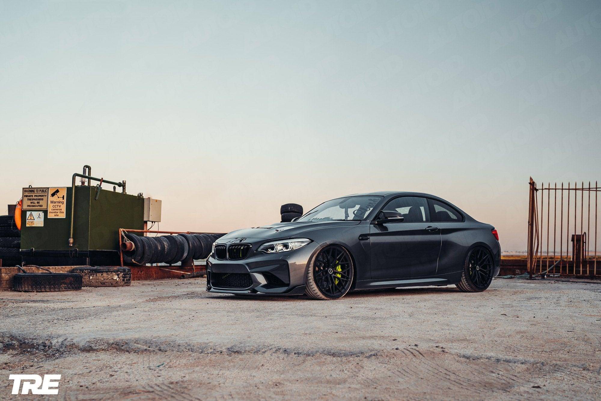 BMW M2 OG F87 Pre-Preg ID-01 Carbon Fibre Front Splitter by TREVORA (2015-2018) - Image 20