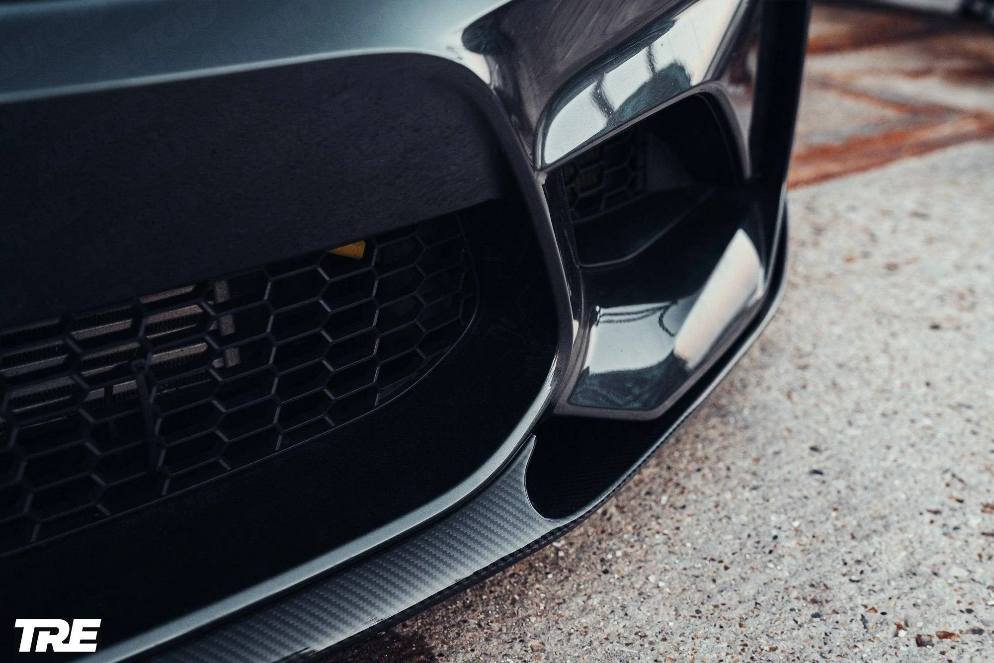 BMW M2 OG F87 Pre-Preg ID-01 Carbon Fibre Front Splitter by TREVORA (2015-2018) - Image 23