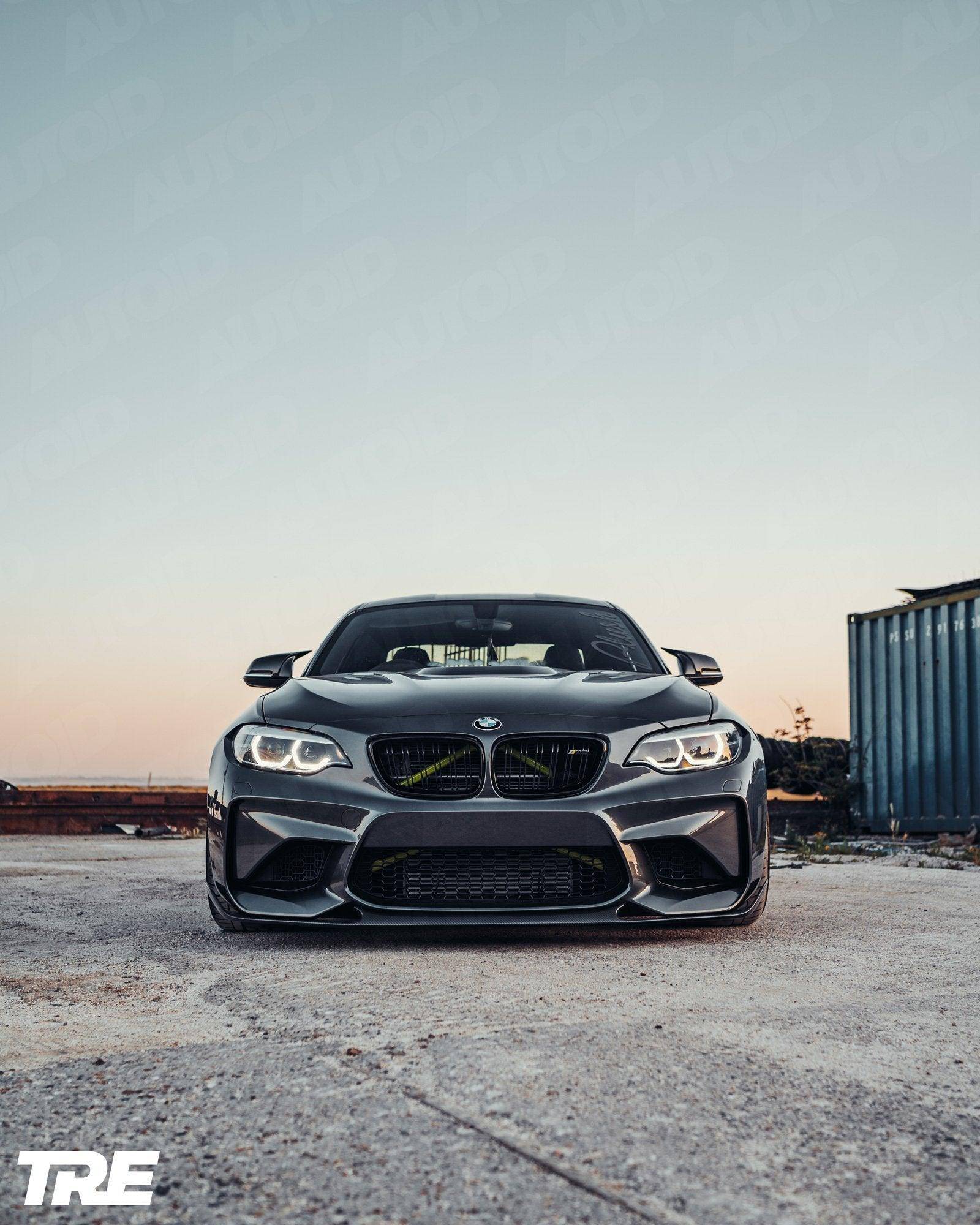 BMW M2 OG F87 Pre-Preg ID-01 Carbon Fibre Front Splitter by TREVORA (2015-2018) - Image 27