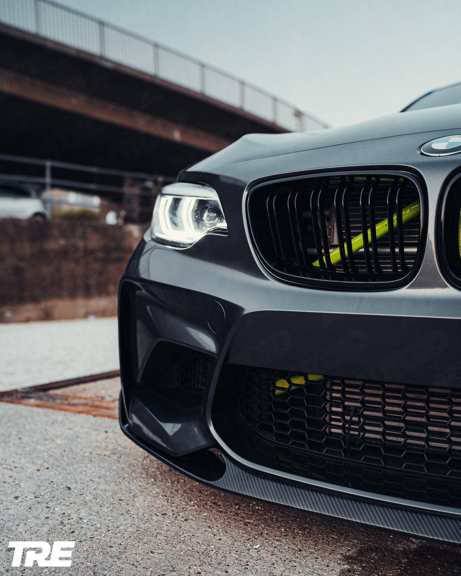 BMW M2 OG F87 Pre-Preg ID-01 Carbon Fibre Front Splitter by TREVORA (2015-2018) - Image 29