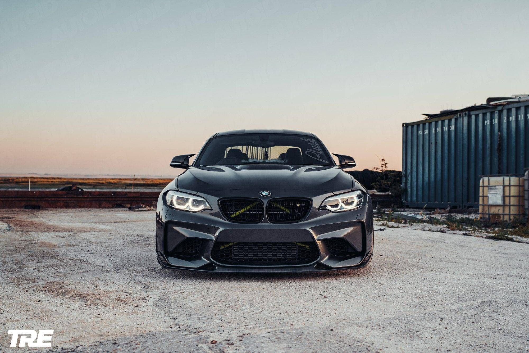 BMW M2 OG F87 Pre-Preg ID-01 Carbon Fibre Front Splitter by TREVORA (2015-2018) - Image 3