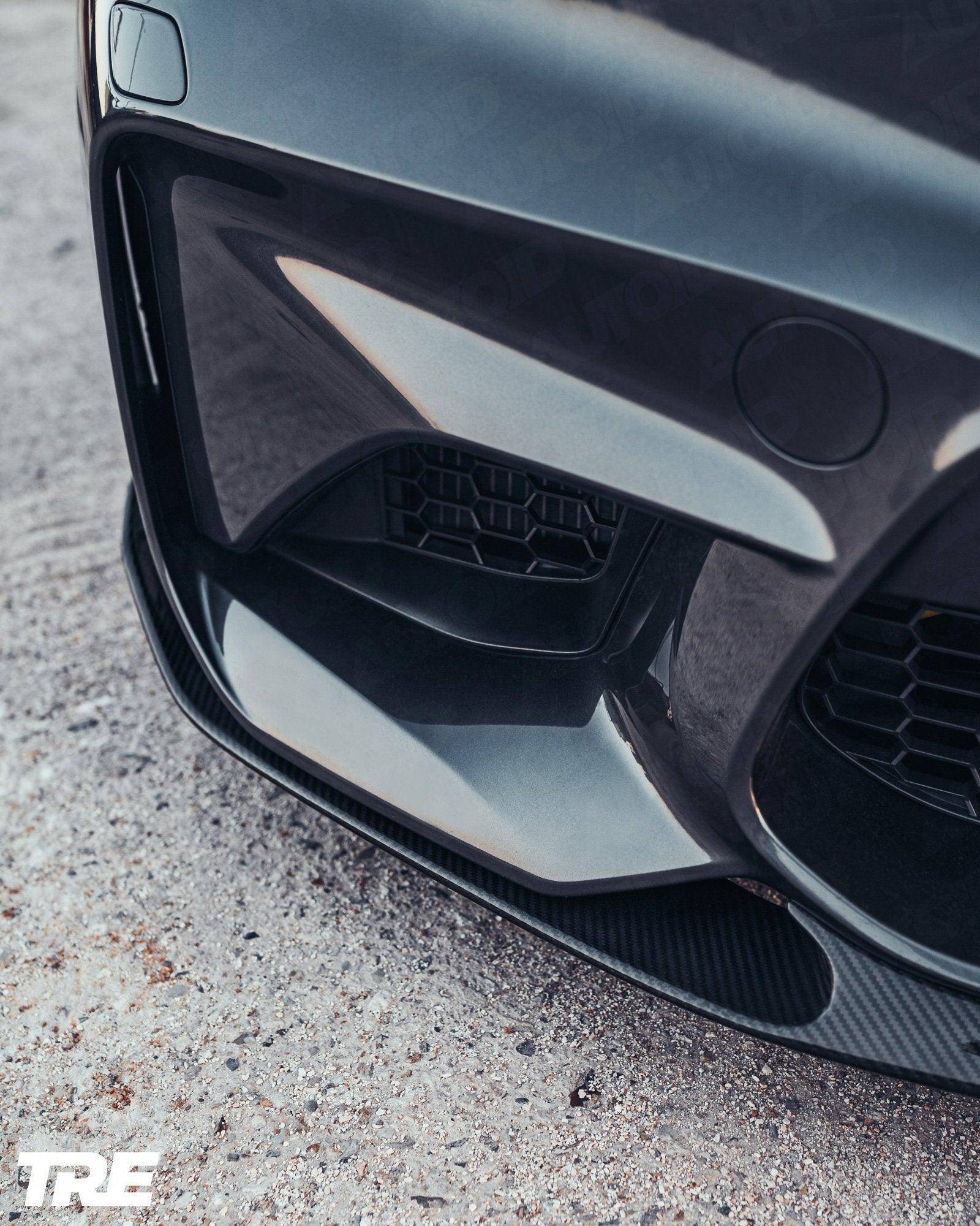 BMW M2 OG F87 Pre-Preg ID-01 Carbon Fibre Front Splitter by TREVORA (2015-2018) - Image 30