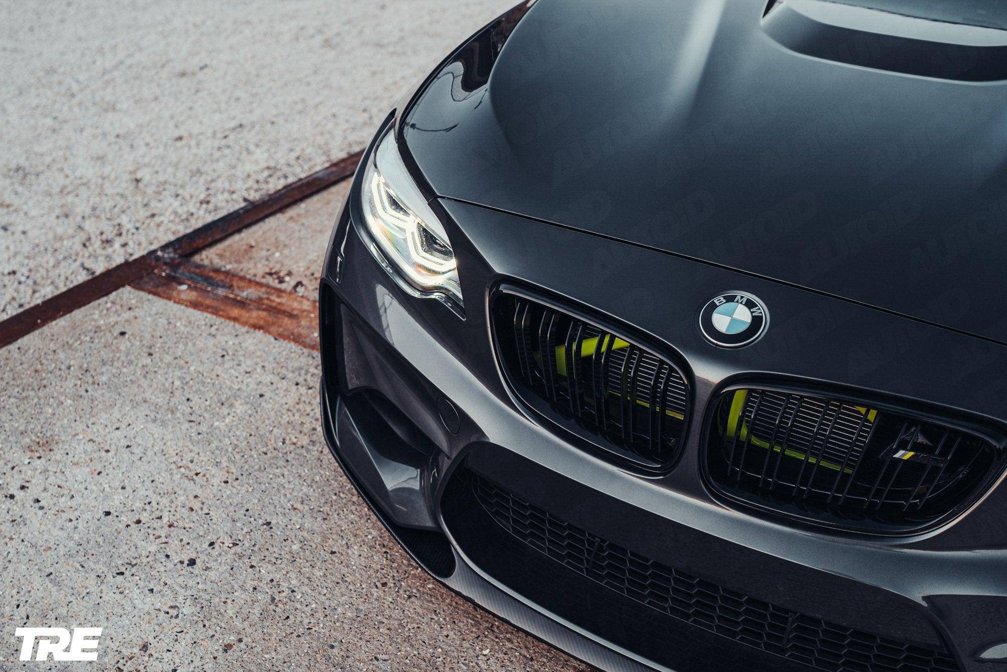 BMW M2 OG F87 Pre-Preg ID-01 Carbon Fibre Front Splitter by TREVORA (2015-2018) - Image 5