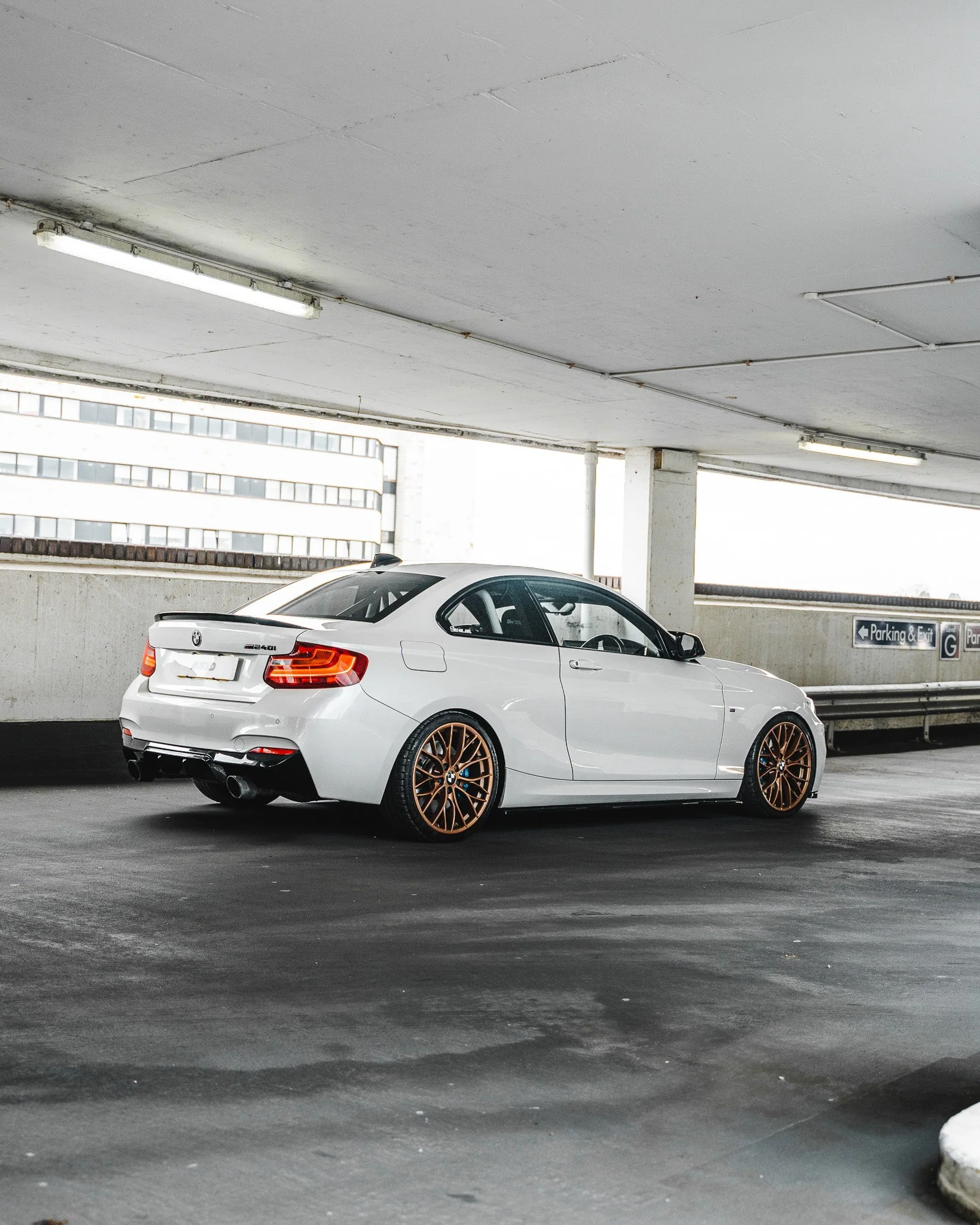 BMW M235i & M240i F22 F23 EVO-1 Gloss Black Body Kit by ZAERO (2014-2019) - Image 7