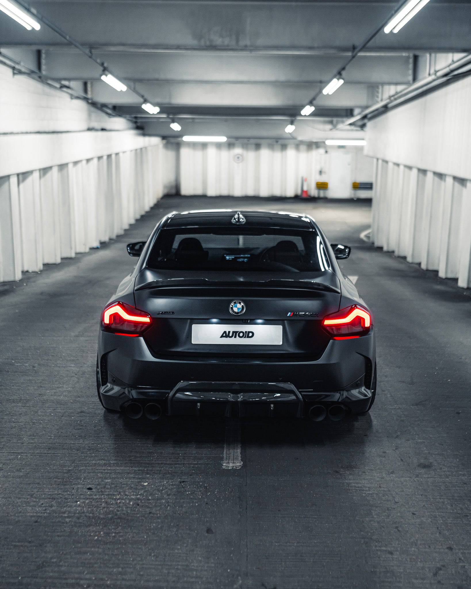 BMW M240i Genuine M Performance Black High Gloss Model Badge - Image 5