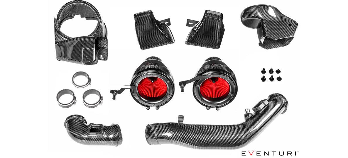 BMW M3 F80 & M4 F82 Eventuri V2 Full Black Carbon Fibre Intake Kit (2014-2020)