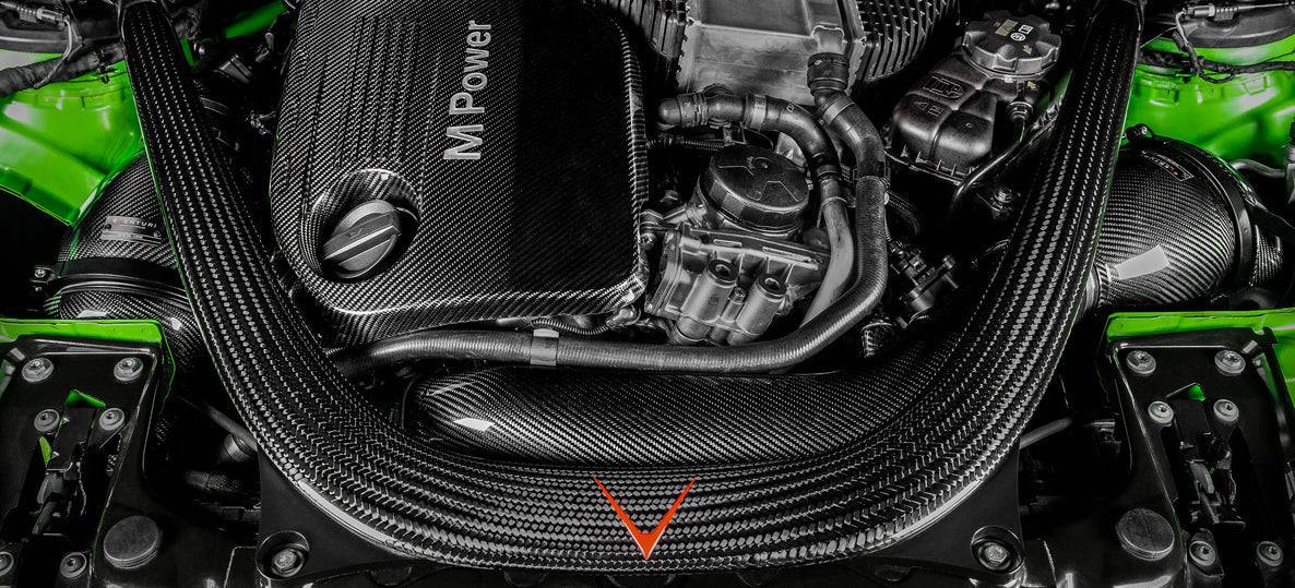 BMW M3 F80 & M4 F82 Eventuri V2 Full Black Carbon Fibre Intake Kit (2014-2020) - Image 2