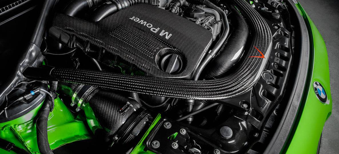 BMW M3 F80 & M4 F82 Eventuri V2 Full Black Carbon Fibre Intake Kit (2014-2020) - Image 6