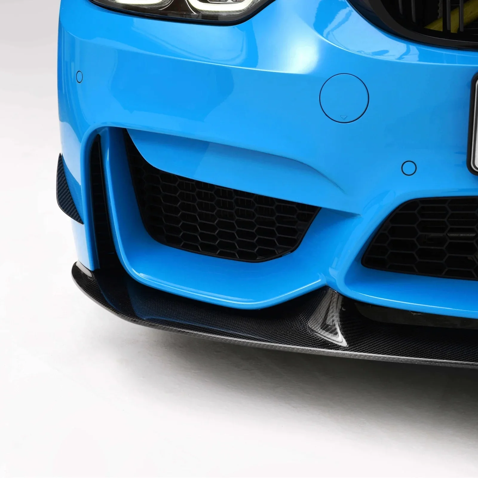 BMW M3 F80 & M4 F82 F83 Pre-Preg Carbon Fibre Front Splitter by Adro (2014-2020) - Image 3