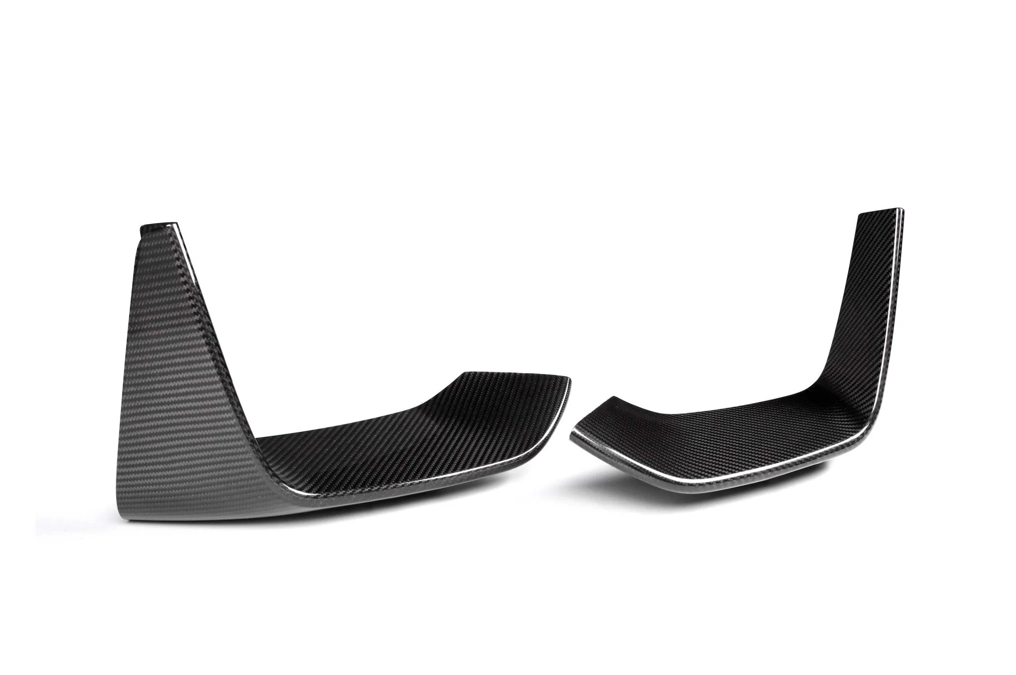 BMW M3 F80 & M4 F82 Pre-Preg Carbon Fibre Front Bumper Inserts by FORM (2014-2020)