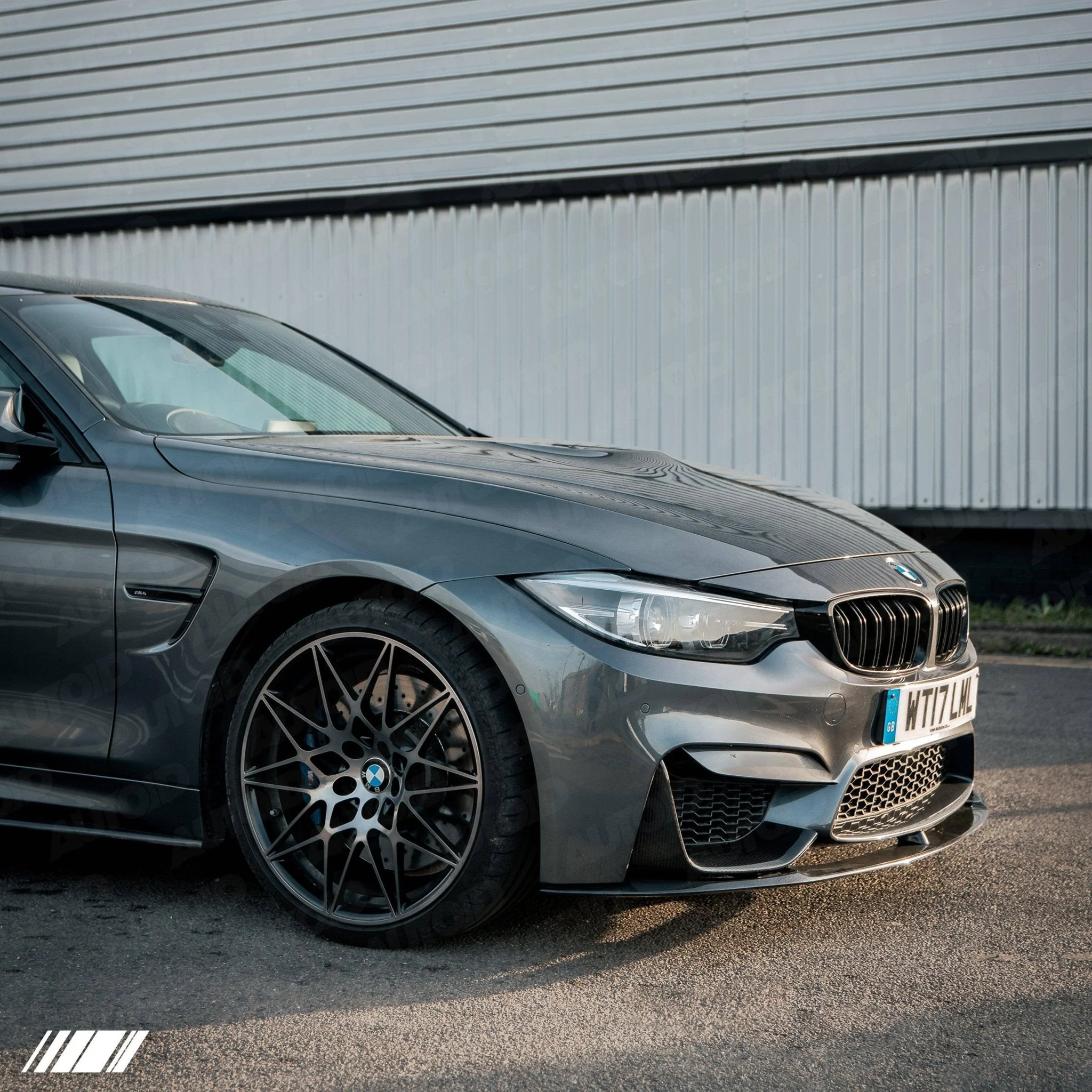 BMW M3 F80 & M4 F82 Pre-Preg Carbon Fibre Front Bumper Inserts by FORM (2014-2020) - Image 3