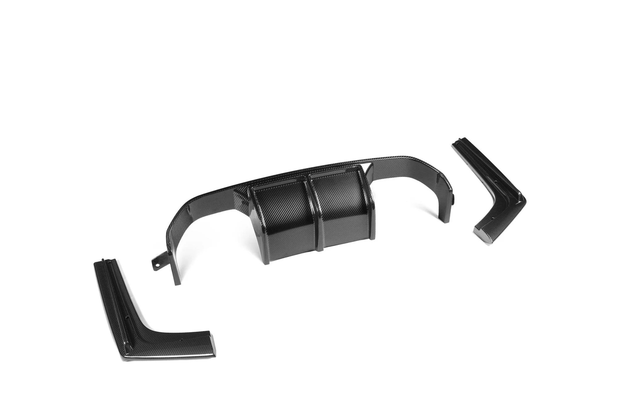 BMW M3 F80 & M4 F82 Pre-Preg Carbon Fibre GT Rear Diffuser Set Pro by FORM (2014-2020) - Image 6