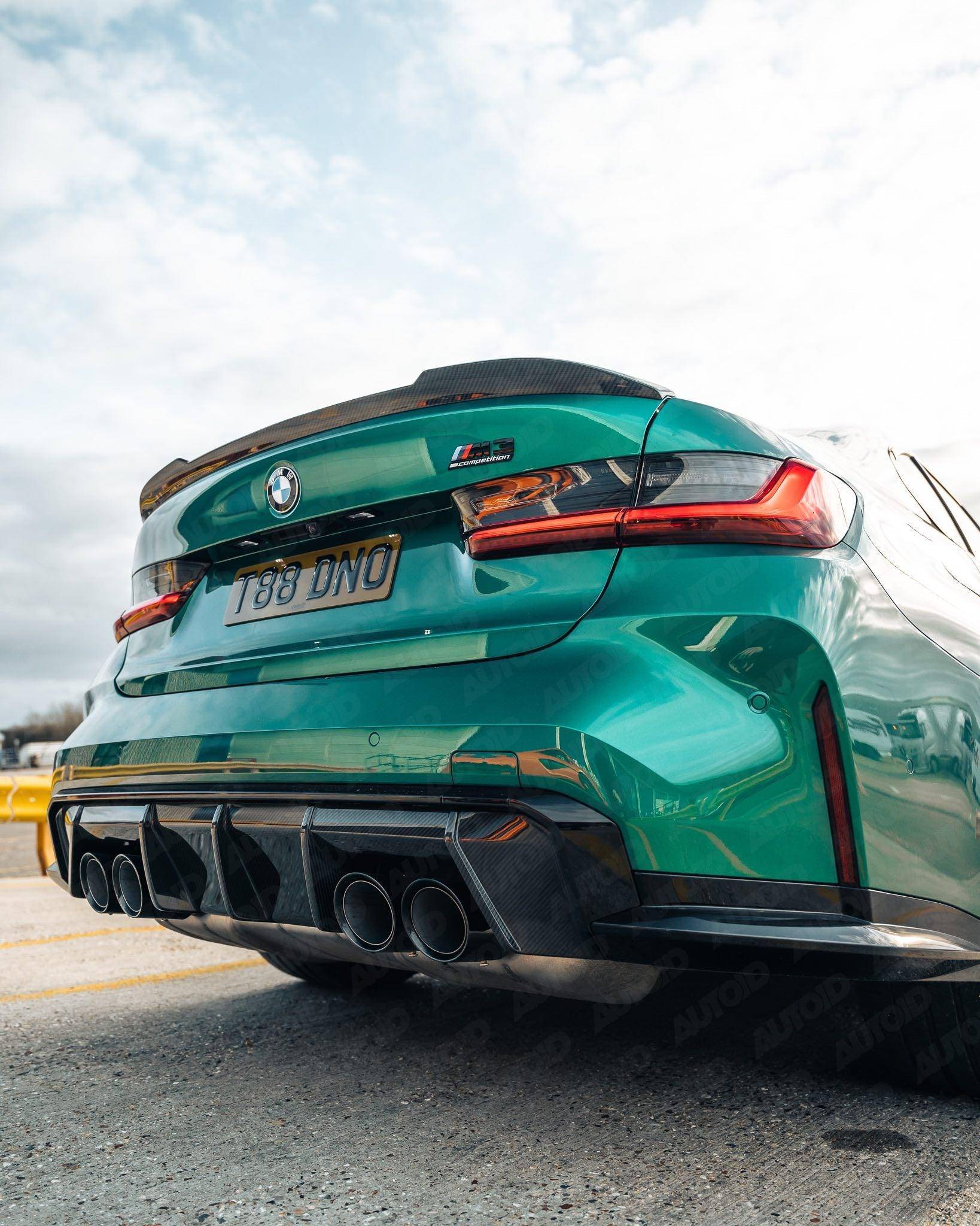 BMW M3 G80 & BMW 3 Series G20 Pre-Preg Carbon Fibre CS Rear Spoiler by FORM (2018+) - Image 4