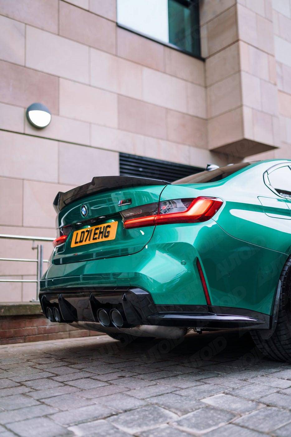 BMW M3 G80 & BMW 3 Series G20 Pre-Preg Carbon Fibre Ducktail Rear Spoiler by FORM (2018+) - Image 14