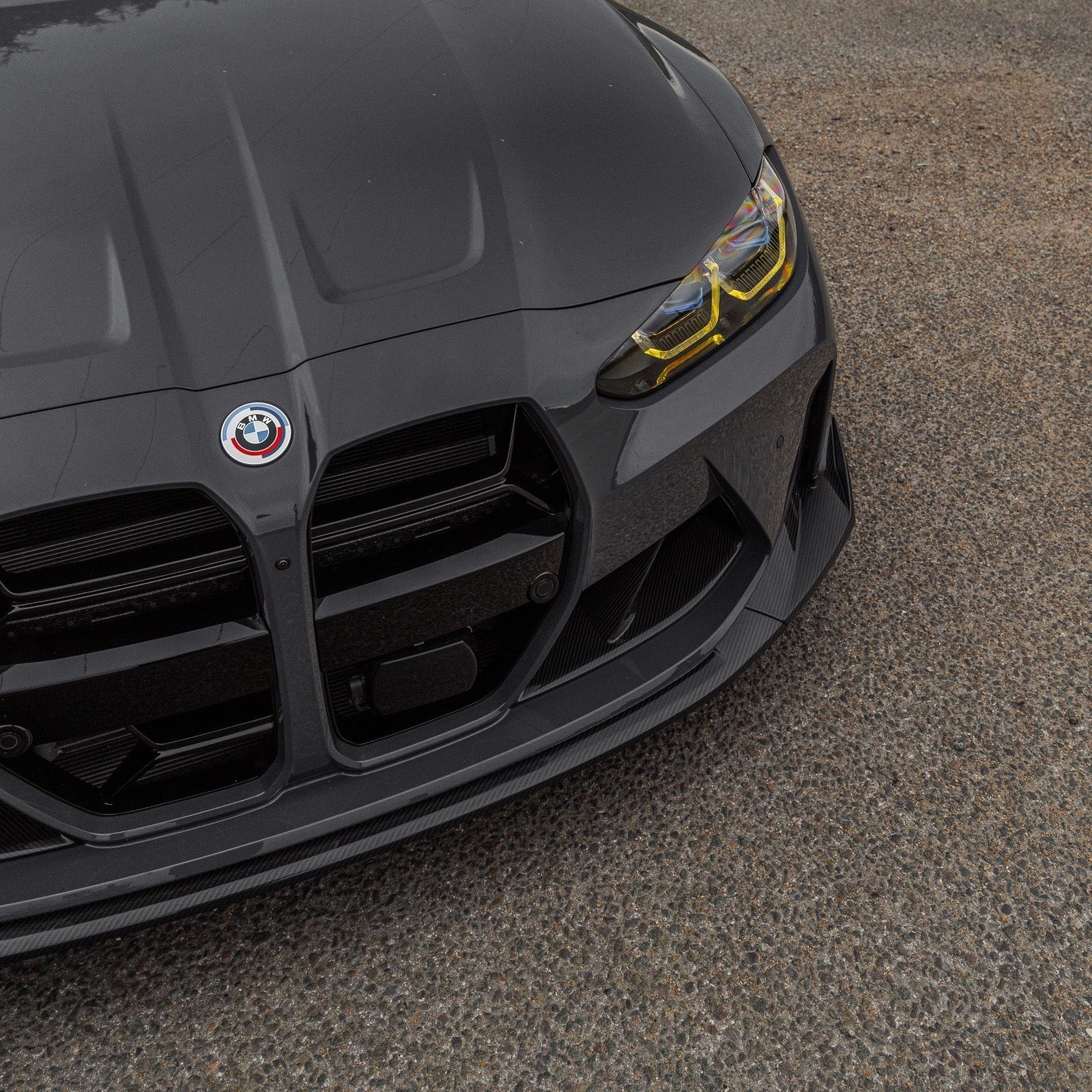 BMW M3 G80 G81 & BMW M4 G82 G83 Pre-Preg Carbon Fibre T-CSL Front Splitter by FORM (2021+) - Image 15