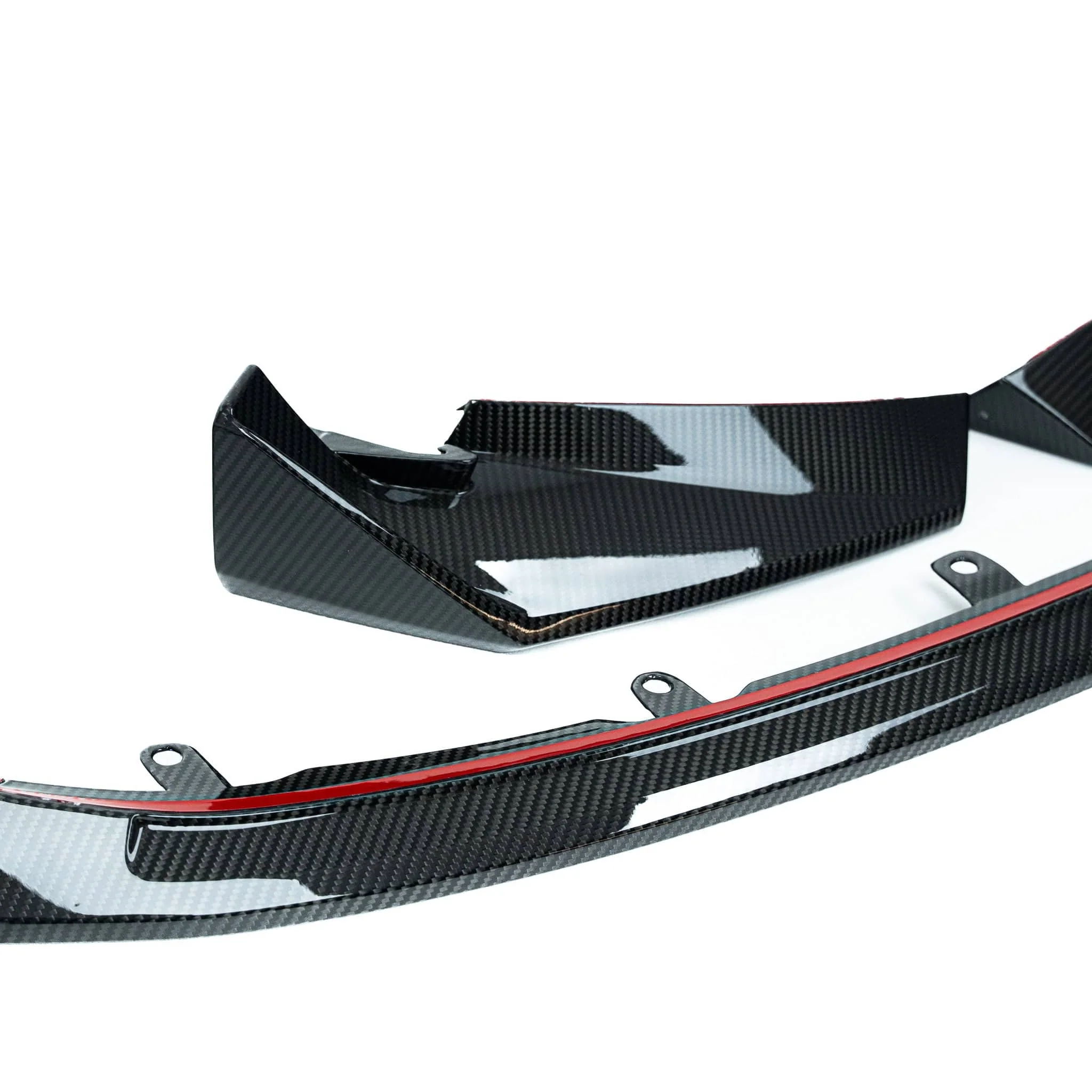 BMW M3 G80 G81 & BMW M4 G82 G83 Pre-Preg Carbon Fibre T-CSL Front Splitter by FORM (2021+) - Image 7