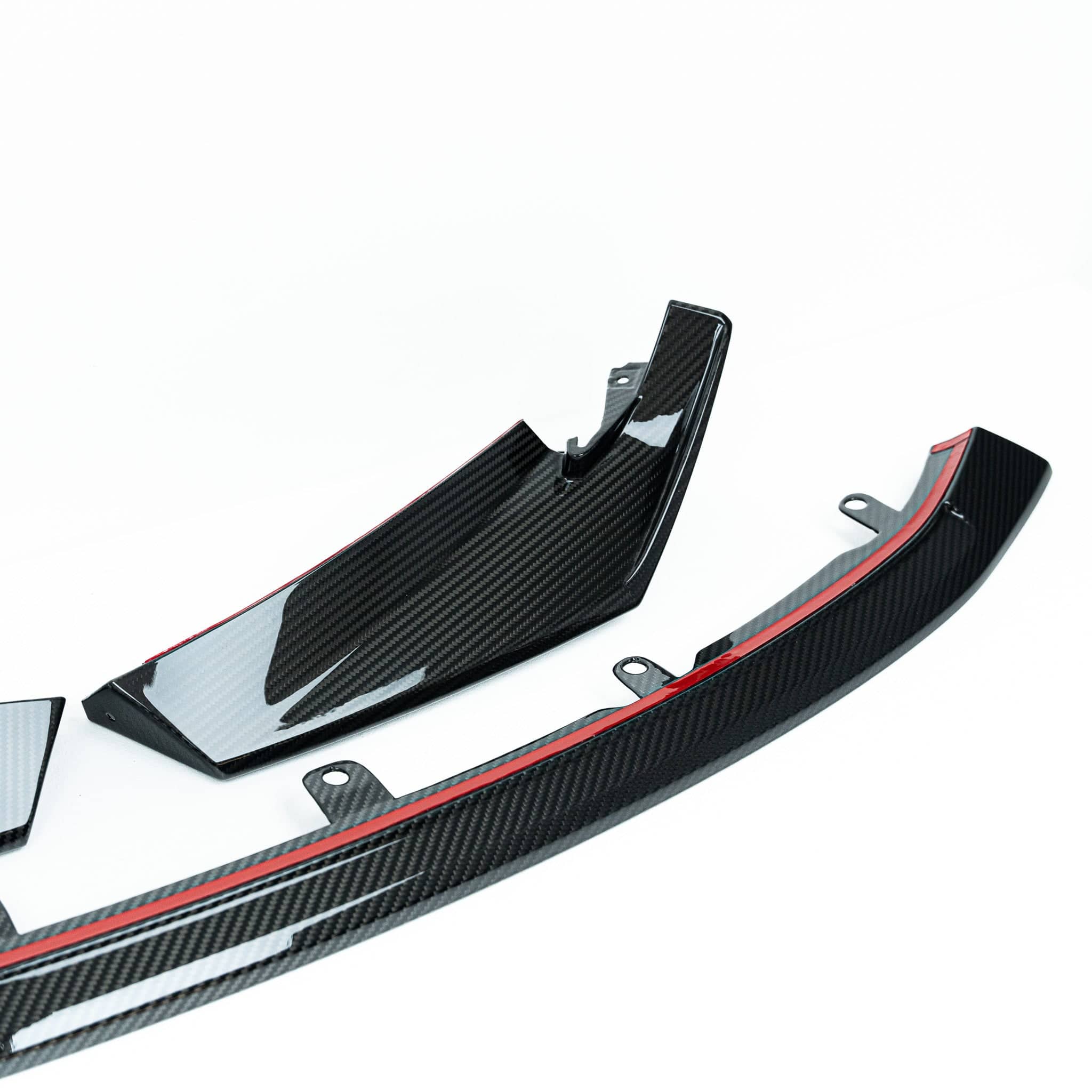 BMW M3 G80 G81 & BMW M4 G82 G83 Pre-Preg Carbon Fibre T-CSL Front Splitter by FORM (2021+) - Image 8