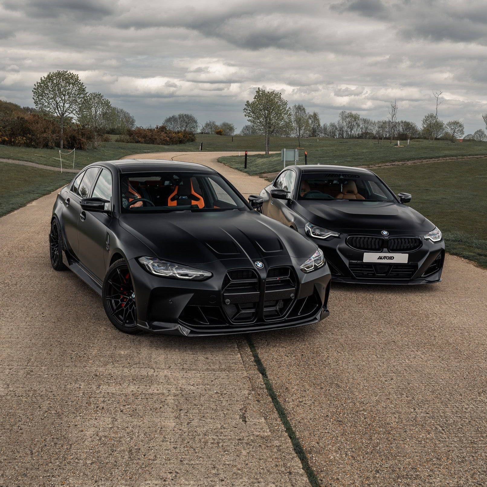 BMW M3 G80 G81 & BMW M4 G82 G83 Pre-Preg Carbon Fibre Performance Front Splitter Pro by FORM (2021+) - Image 5