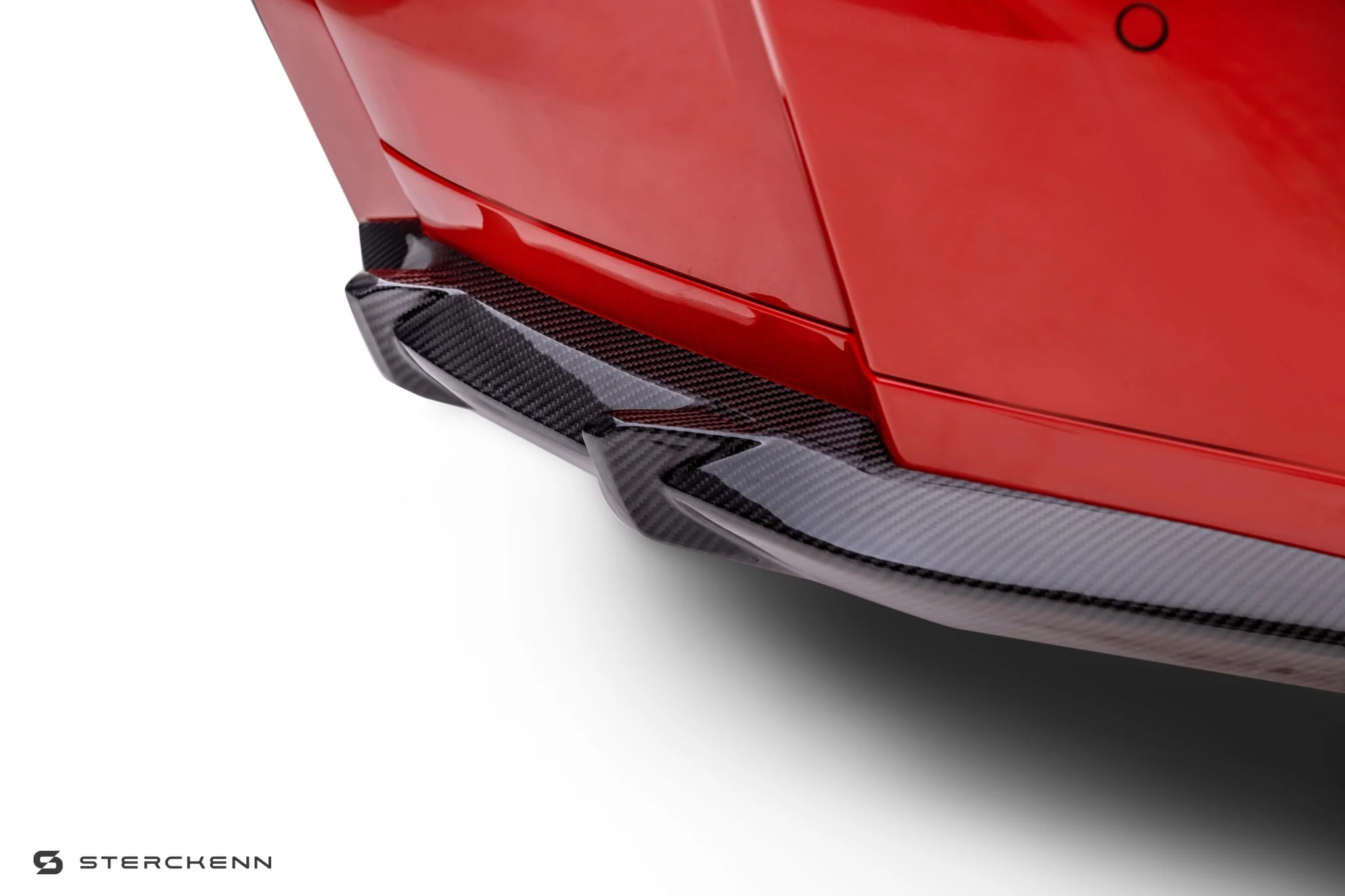 BMW M3 G80 G81 Carbon Fibre Rear Bumper Extension Canards by Sterckenn (2021+) - Image 4