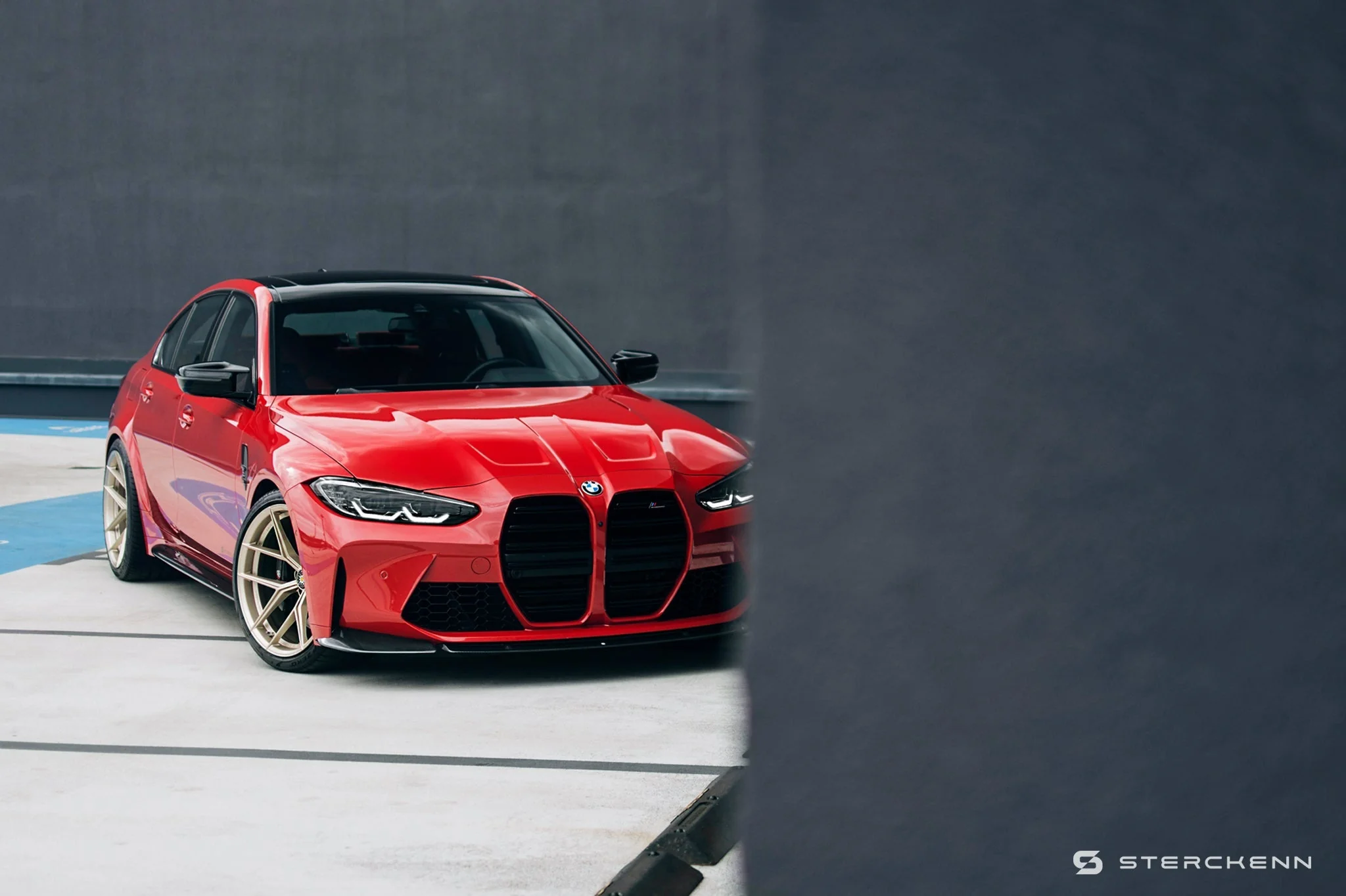 BMW M3 G80 G81 Carbon Fibre Side Skirts by Sterckenn (2021+) - Image 11