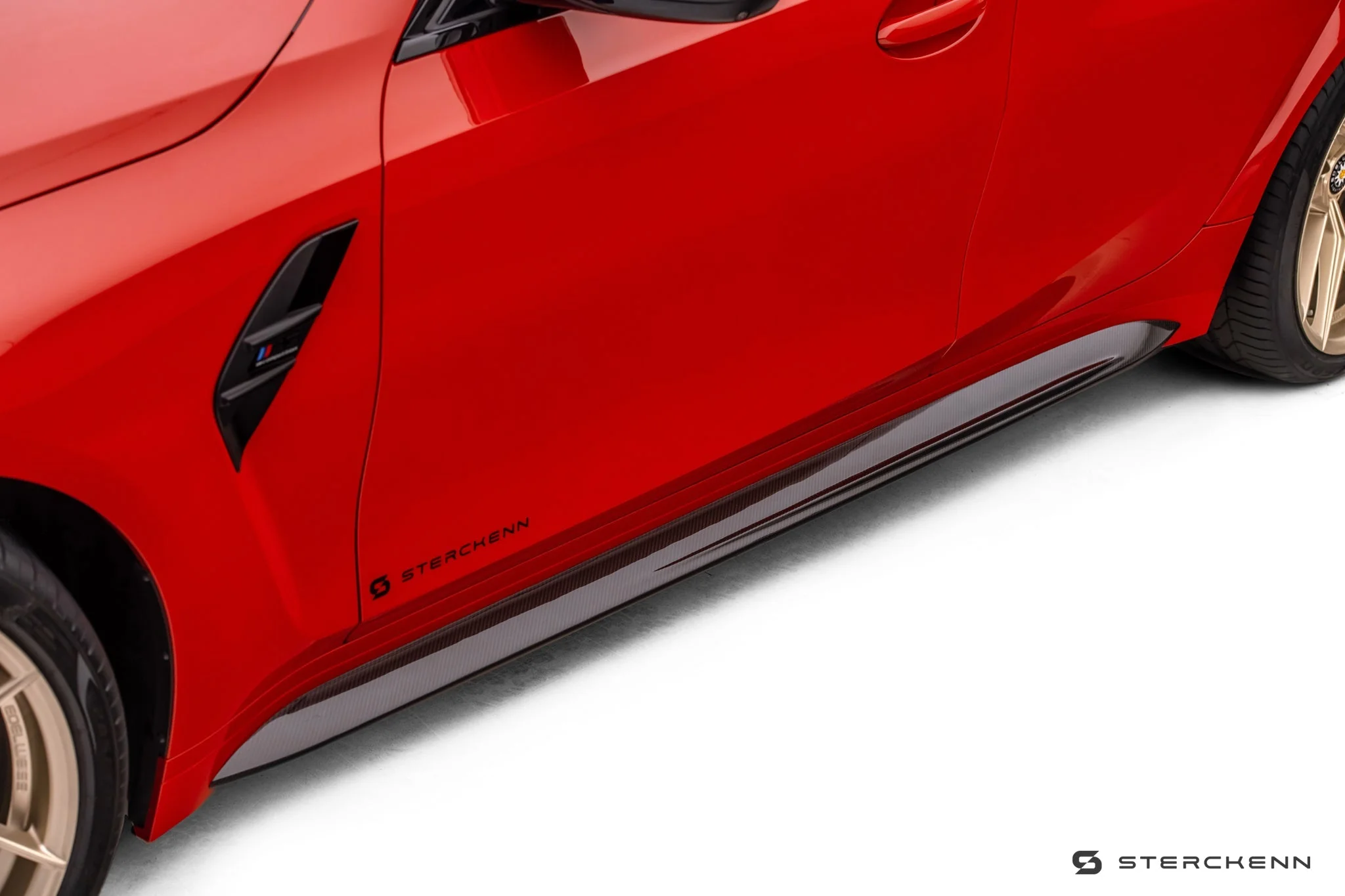 BMW M3 G80 G81 Carbon Fibre Side Skirts by Sterckenn (2021+) - Image 2