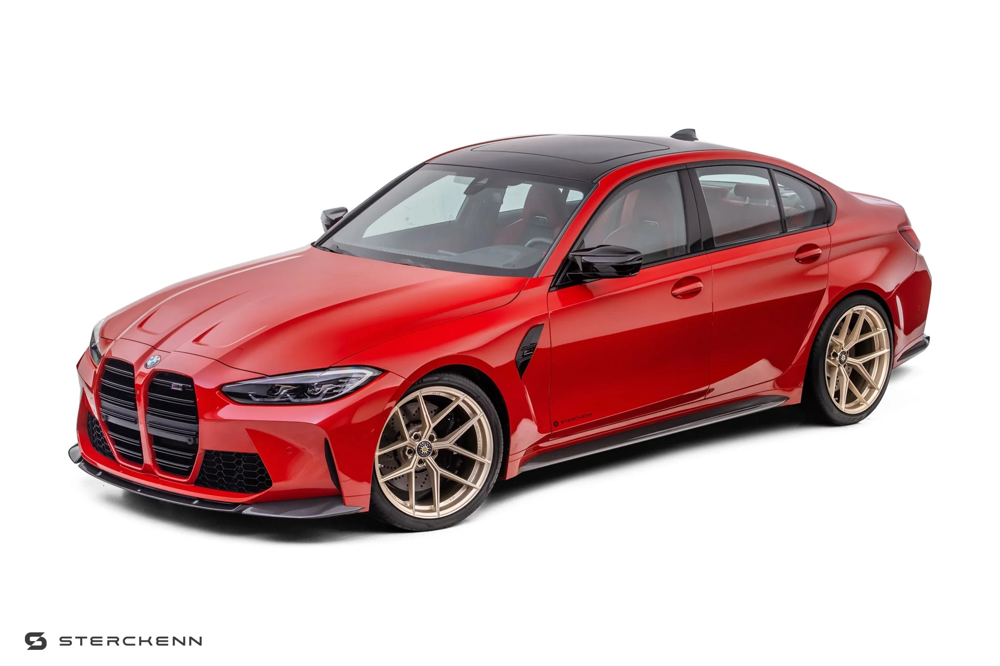 BMW M3 G80 G81 Carbon Fibre Side Skirts by Sterckenn (2021+) - Image 3