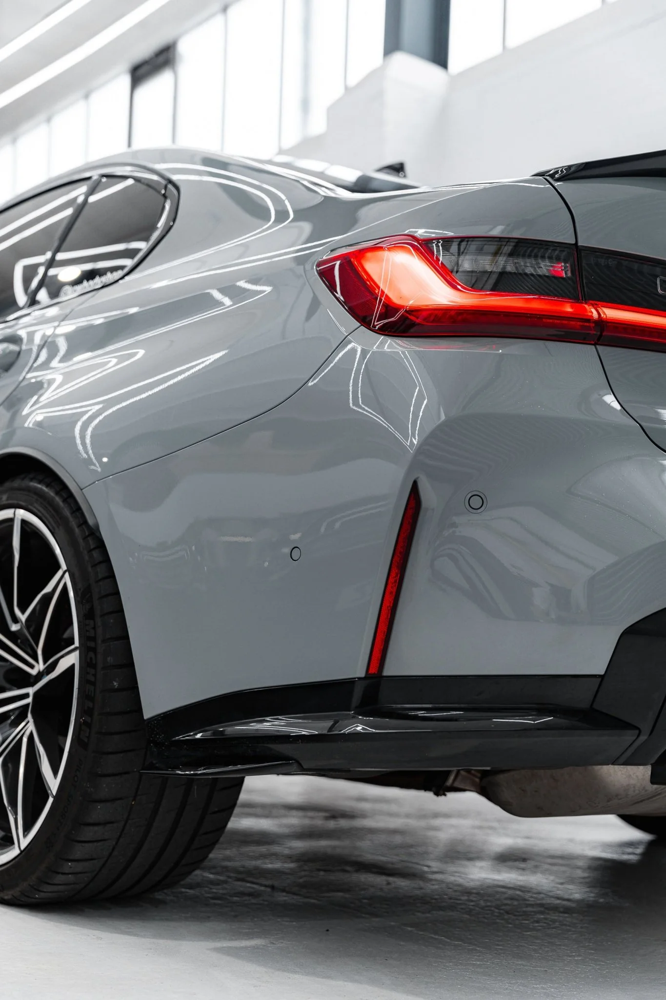 BMW M3 G80 G81 EVO-S Gloss Black Diffuser Extensions by ZAERO (2021+) - Image 3