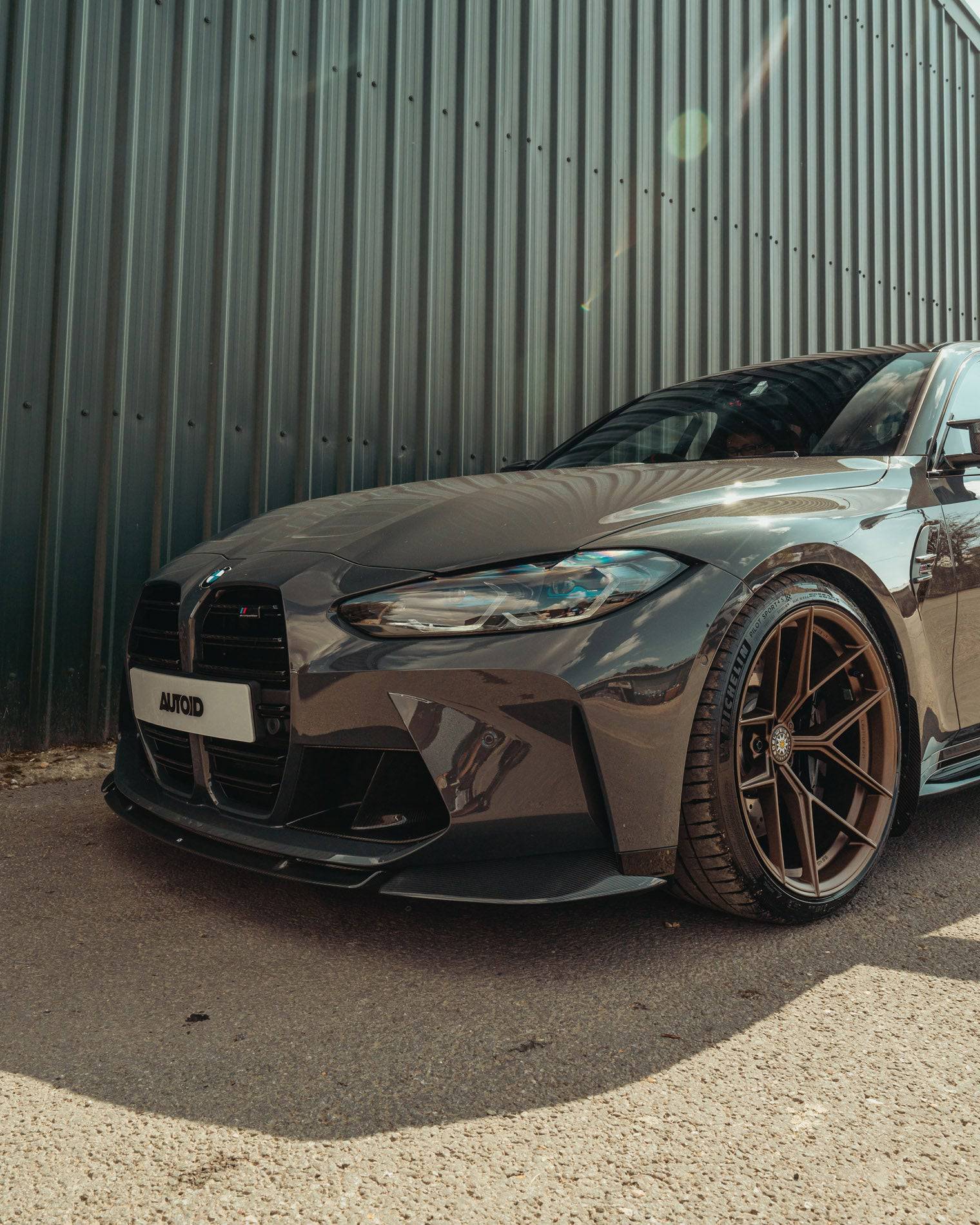 BMW M3 G80 G81 & M4 G82 G83 Carbon Fibre Front Splitter by Sterckenn (2021+) - Image 29