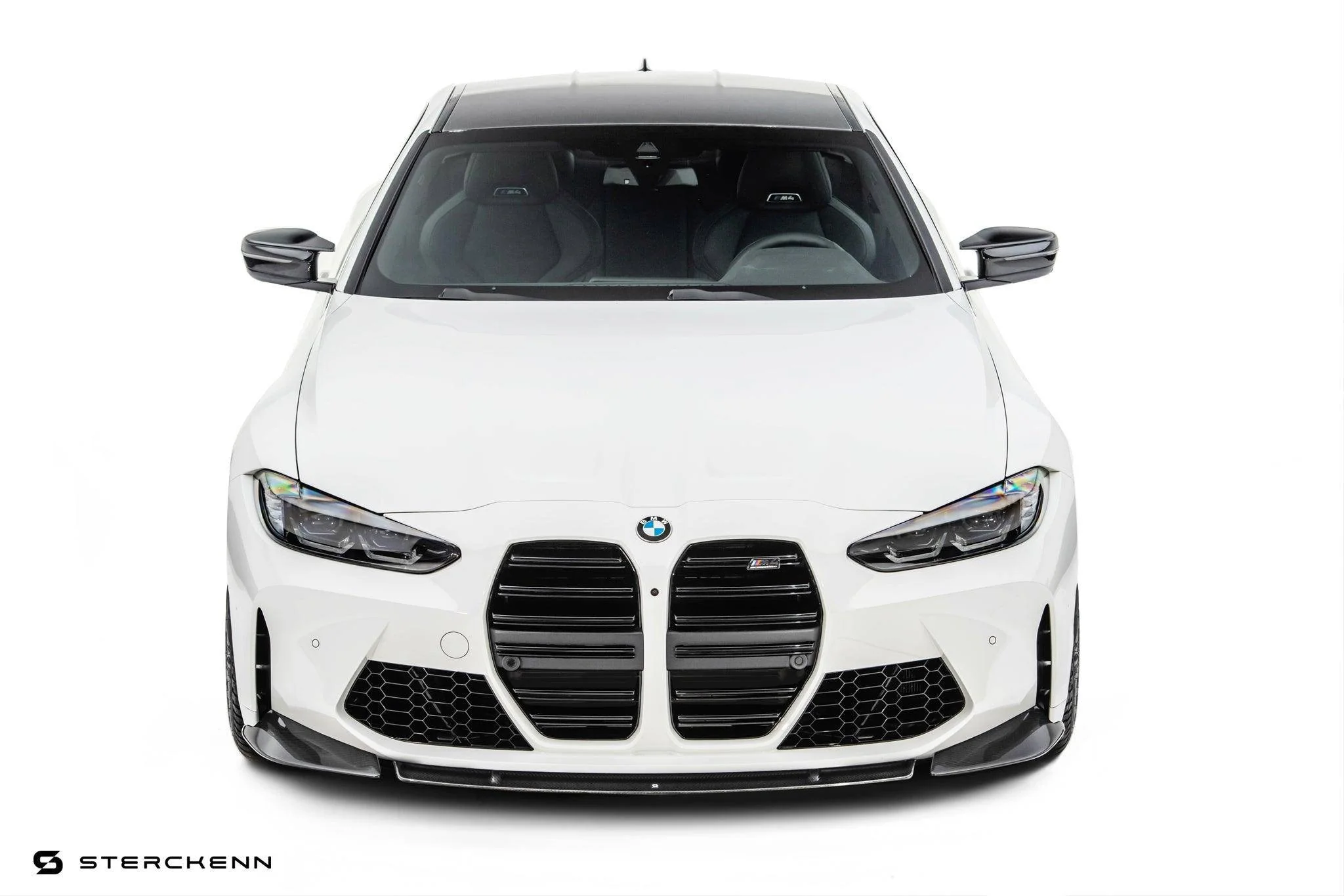 BMW M3 G80 G81 & M4 G82 G83 Carbon Fibre Front Splitter by Sterckenn (2021+) - Image 3