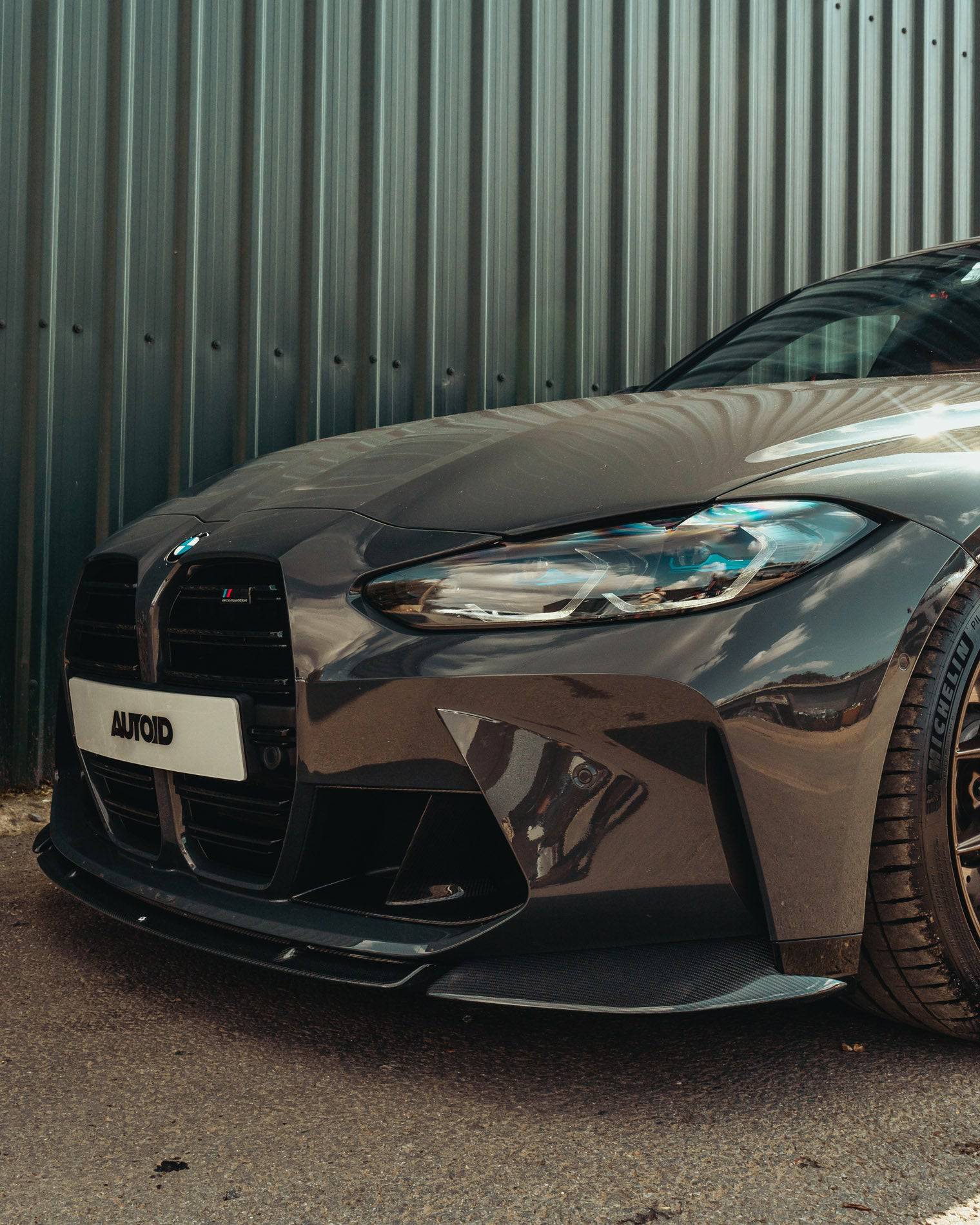 BMW M3 G80 G81 & M4 G82 G83 Carbon Fibre Front Splitter by Sterckenn (2021+) - Image 31