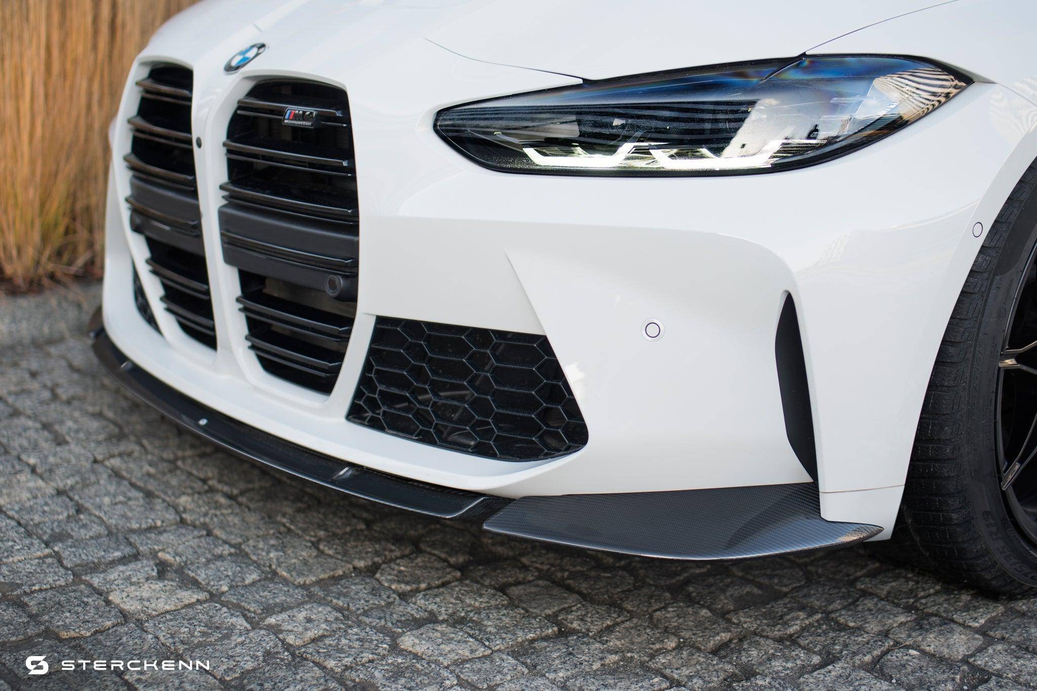 BMW M3 G80 G81 & M4 G82 G83 Carbon Fibre Front Splitter by Sterckenn (2021+) - Image 34