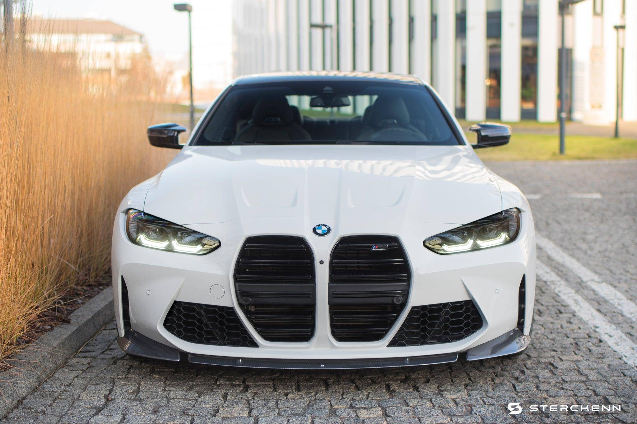 BMW M3 G80 G81 & M4 G82 G83 Carbon Fibre Front Splitter by Sterckenn (2021+) - Image 38