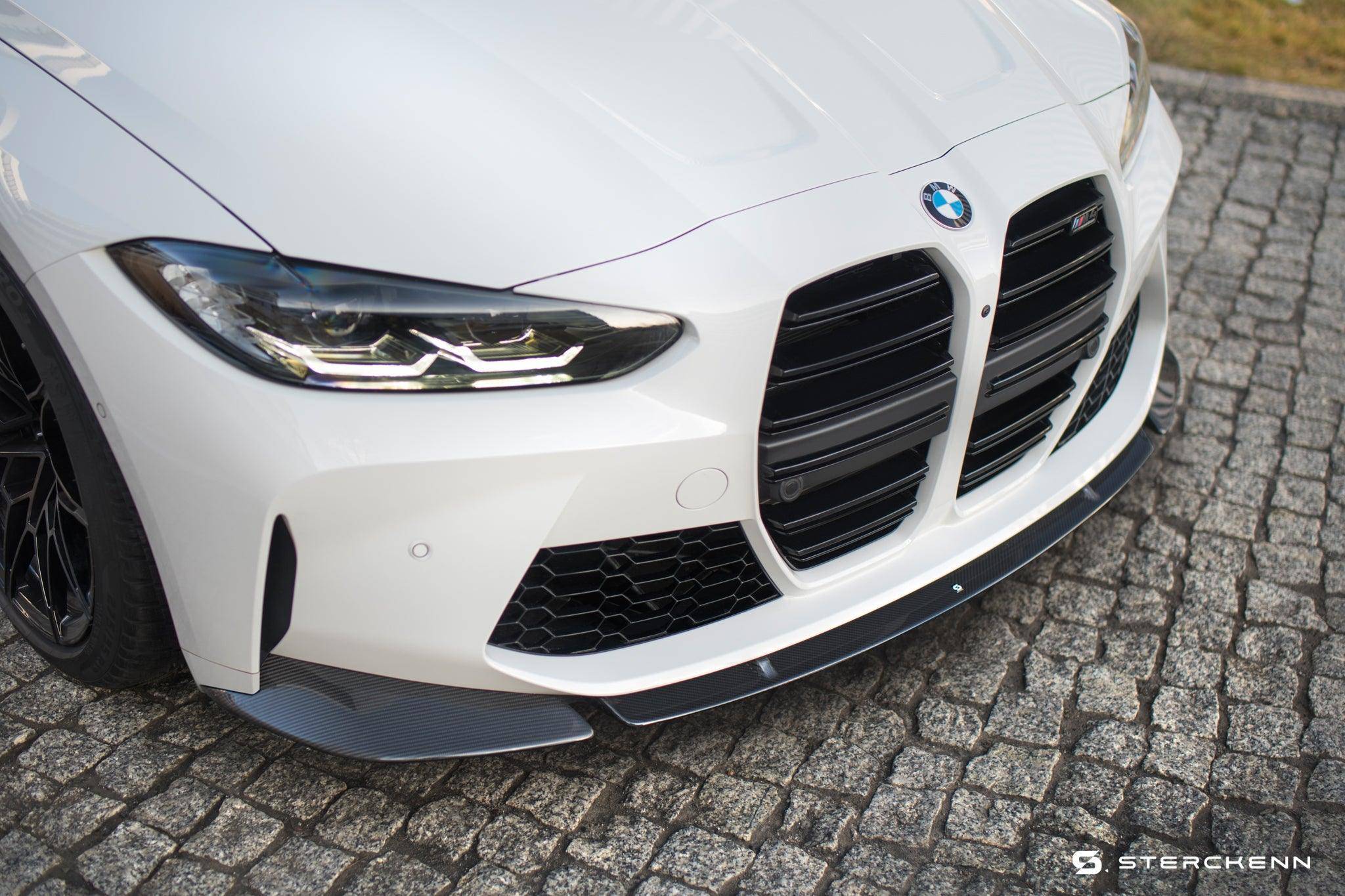 BMW M3 G80 G81 & M4 G82 G83 Carbon Fibre Front Splitter by Sterckenn (2021+) - Image 39