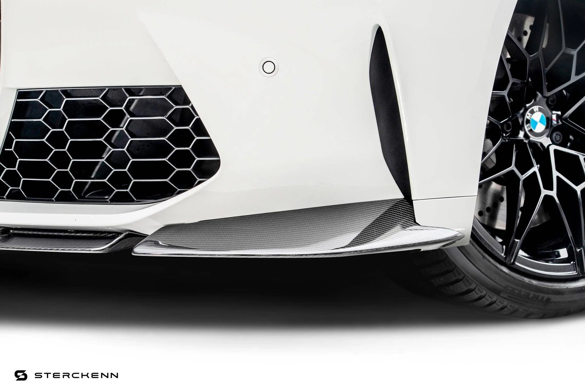BMW M3 G80 G81 & M4 G82 G83 Carbon Fibre Front Splitter by Sterckenn (2021+) - Image 6
