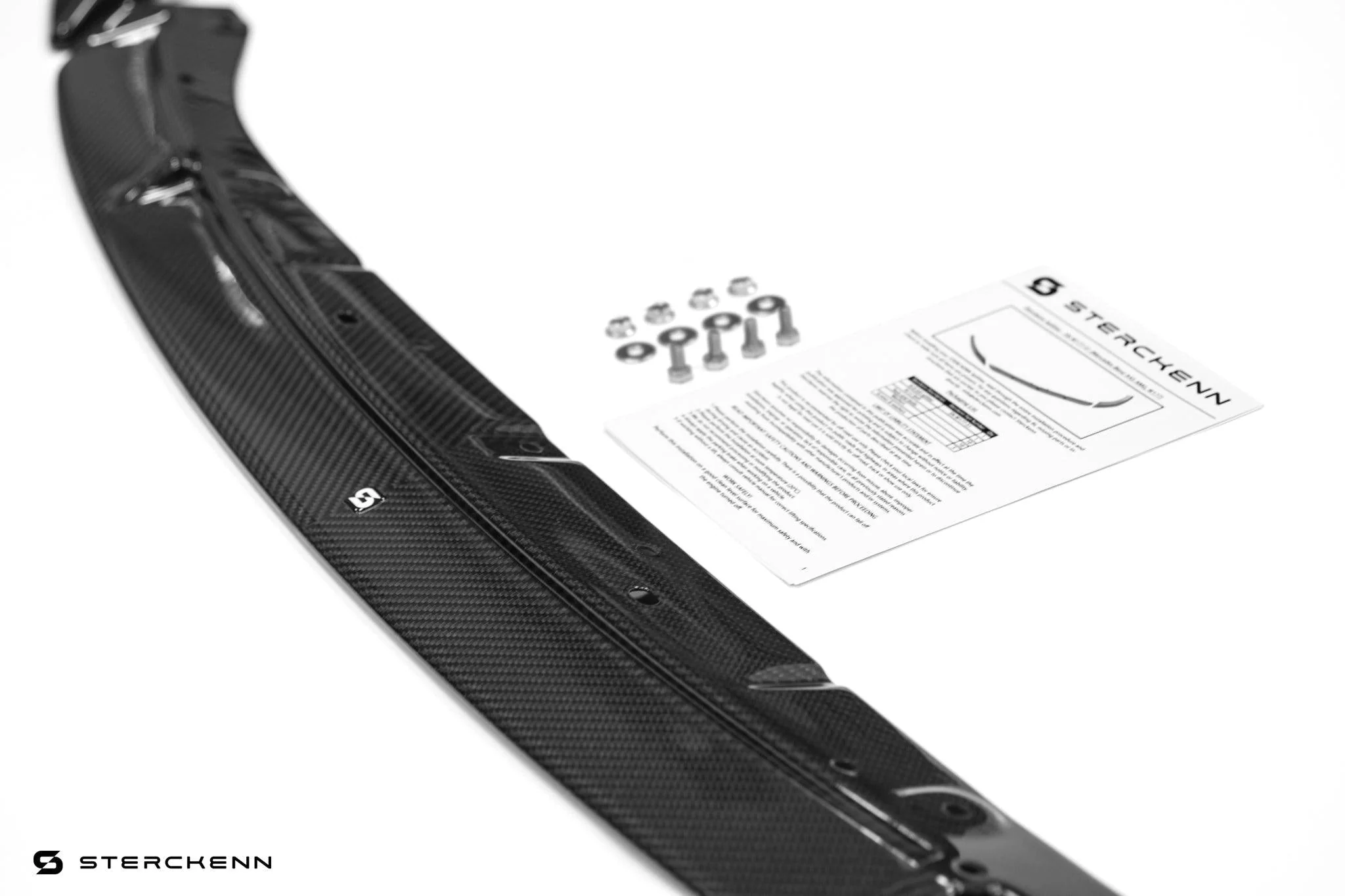 BMW M3 G80 G81 & M4 G82 G83 Carbon Fibre Front Splitter by Sterckenn (2021+) - Image 9